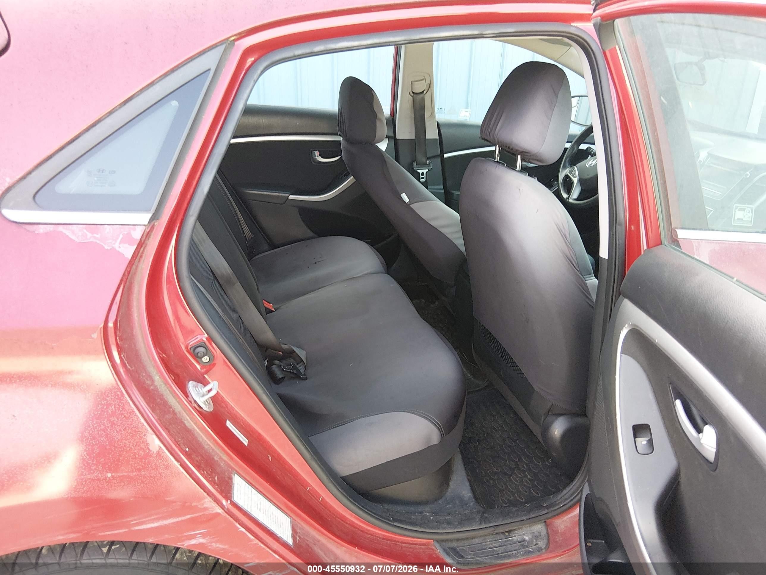 2015 Hyundai Elantra Gt   Красный vin: KMHD35LH6FU237645