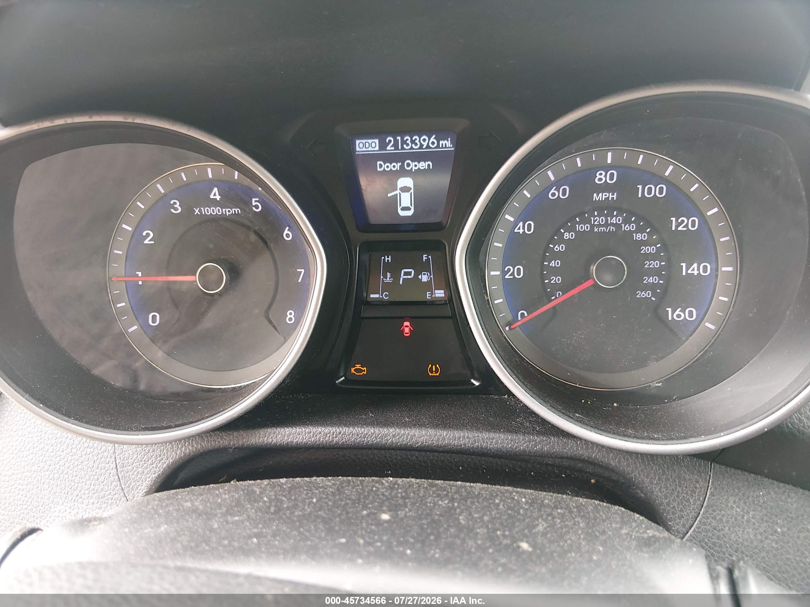 2014 Hyundai Elantra Gt   Серый vin: KMHD35LH7EU178751