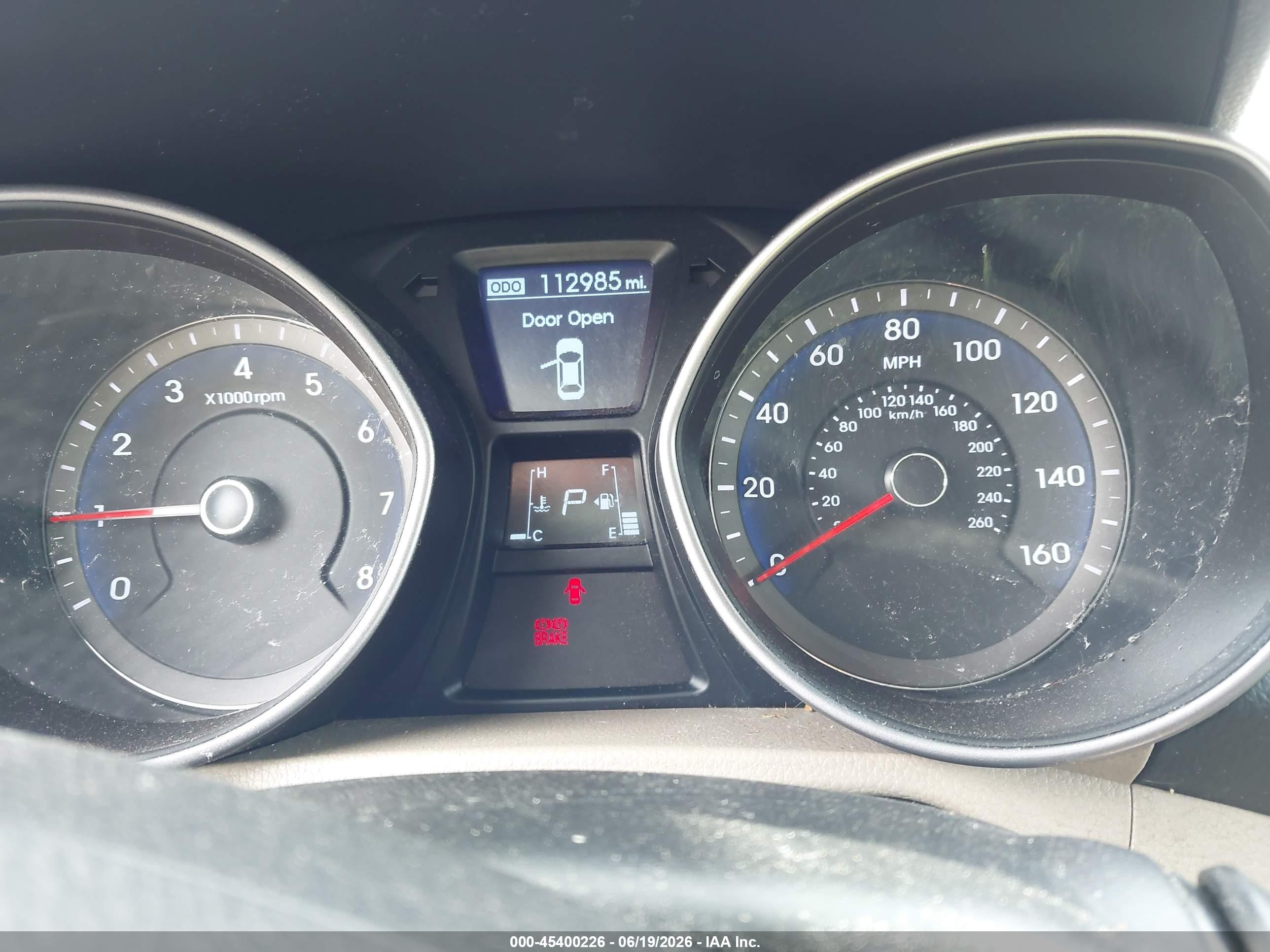 2014 Hyundai Elantra Gt   Blue vin: KMHD35LH7EU201302