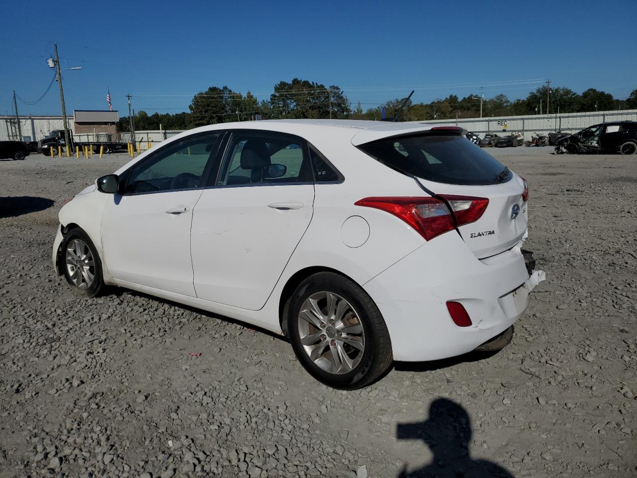 2014 Hyundai Elantra Gt Белый vin: KMHD35LH7EU229553
