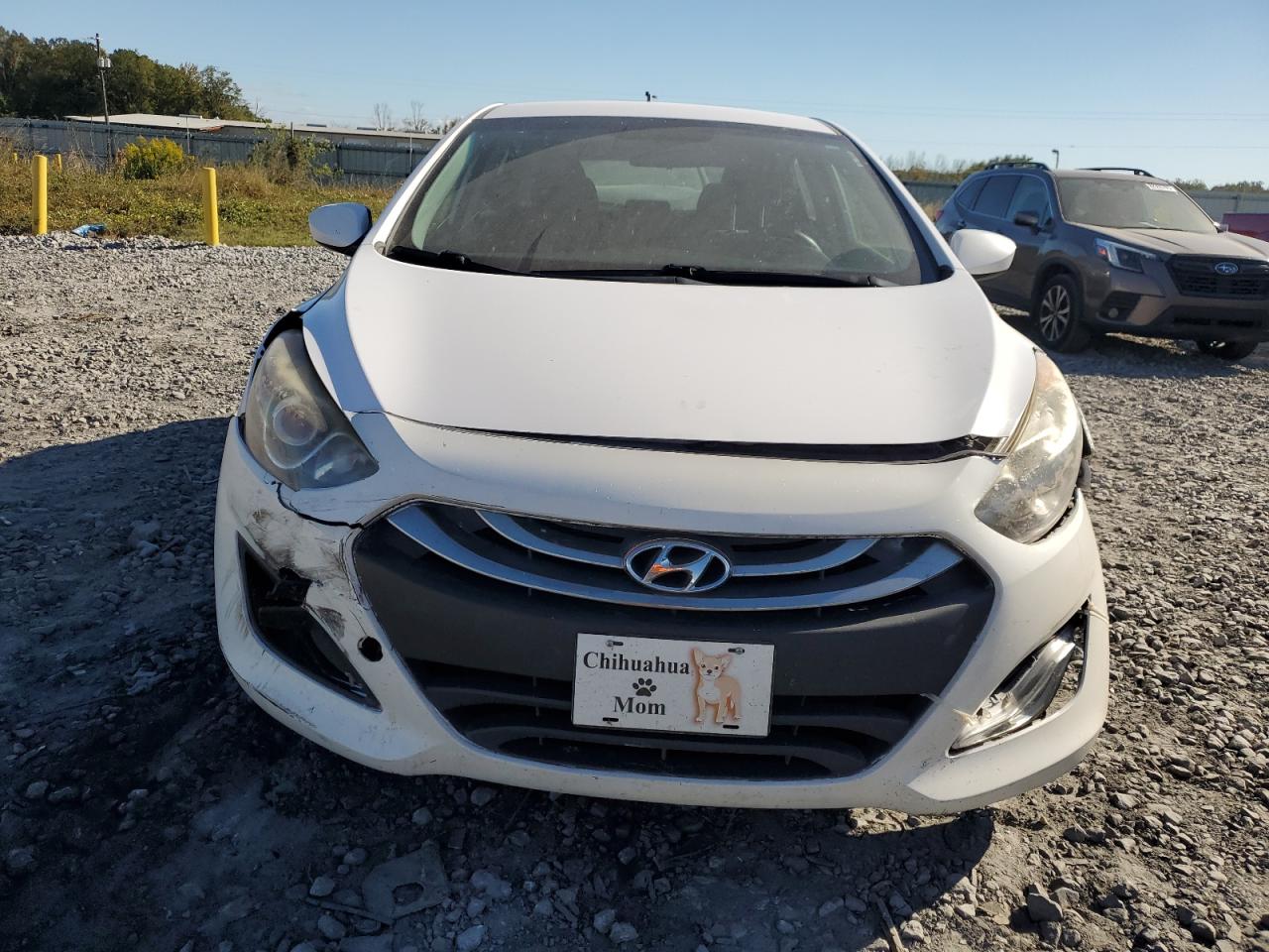 2014 Hyundai Elantra Gt Белый vin: KMHD35LH7EU229553