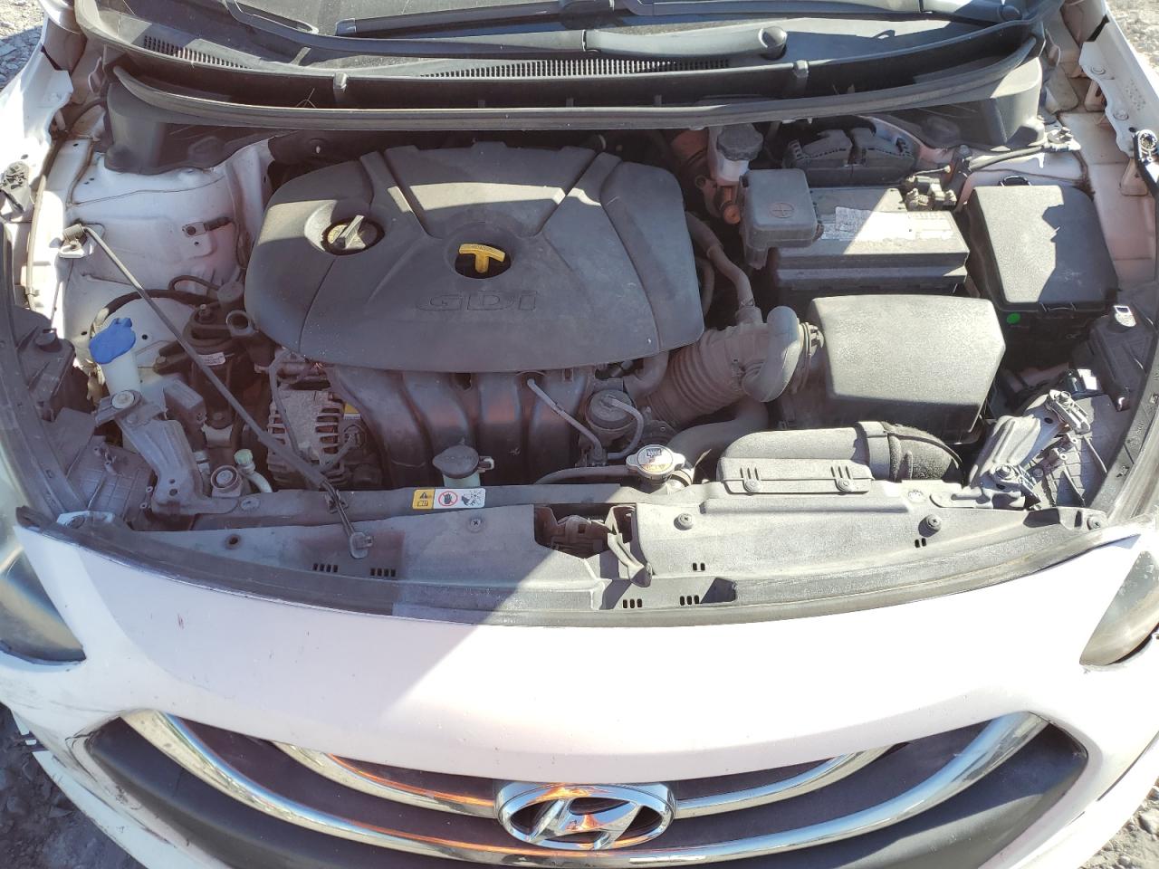 2014 Hyundai Elantra Gt Белый vin: KMHD35LH7EU229553