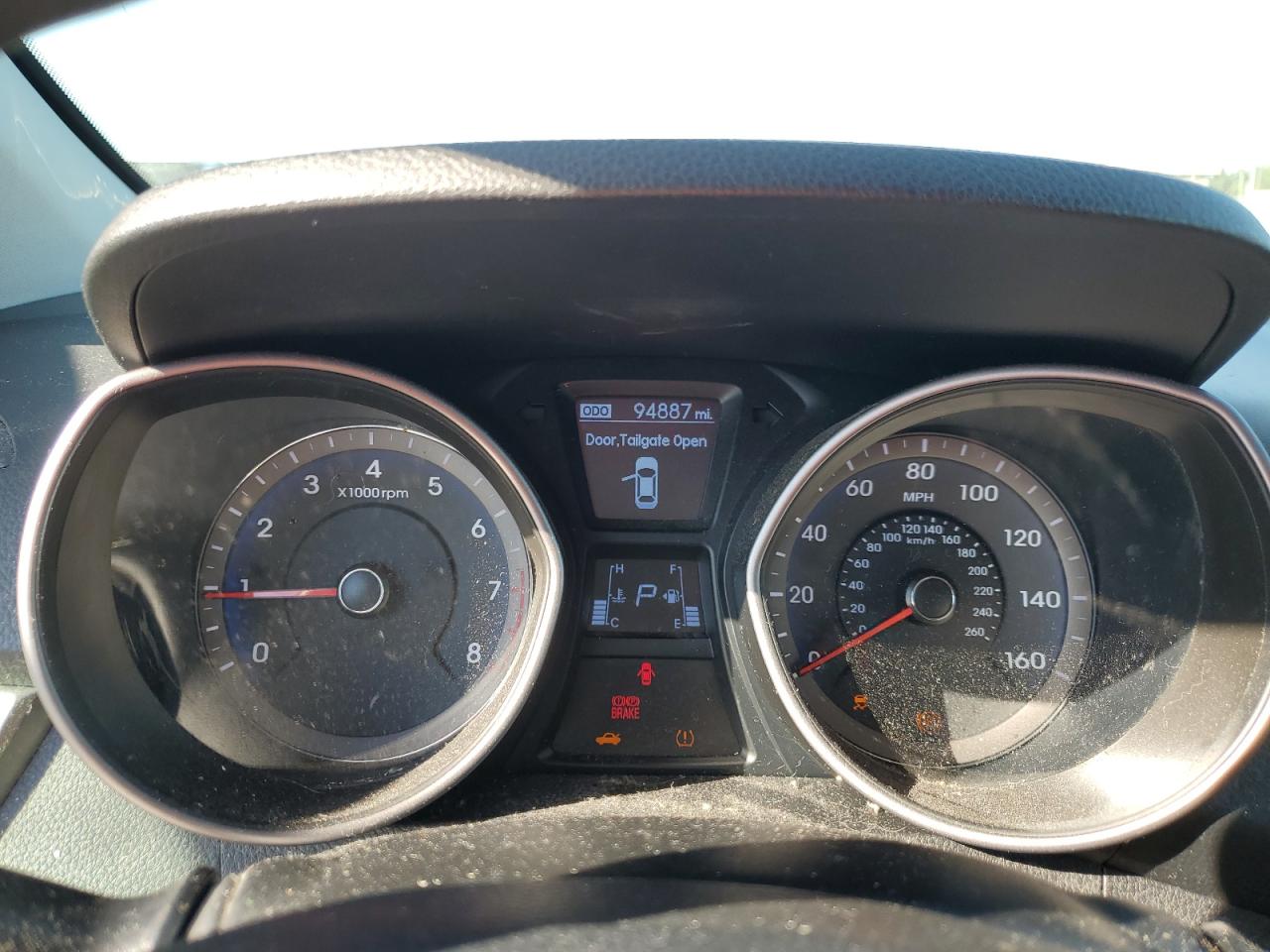 2014 Hyundai Elantra Gt Белый vin: KMHD35LH7EU229553
