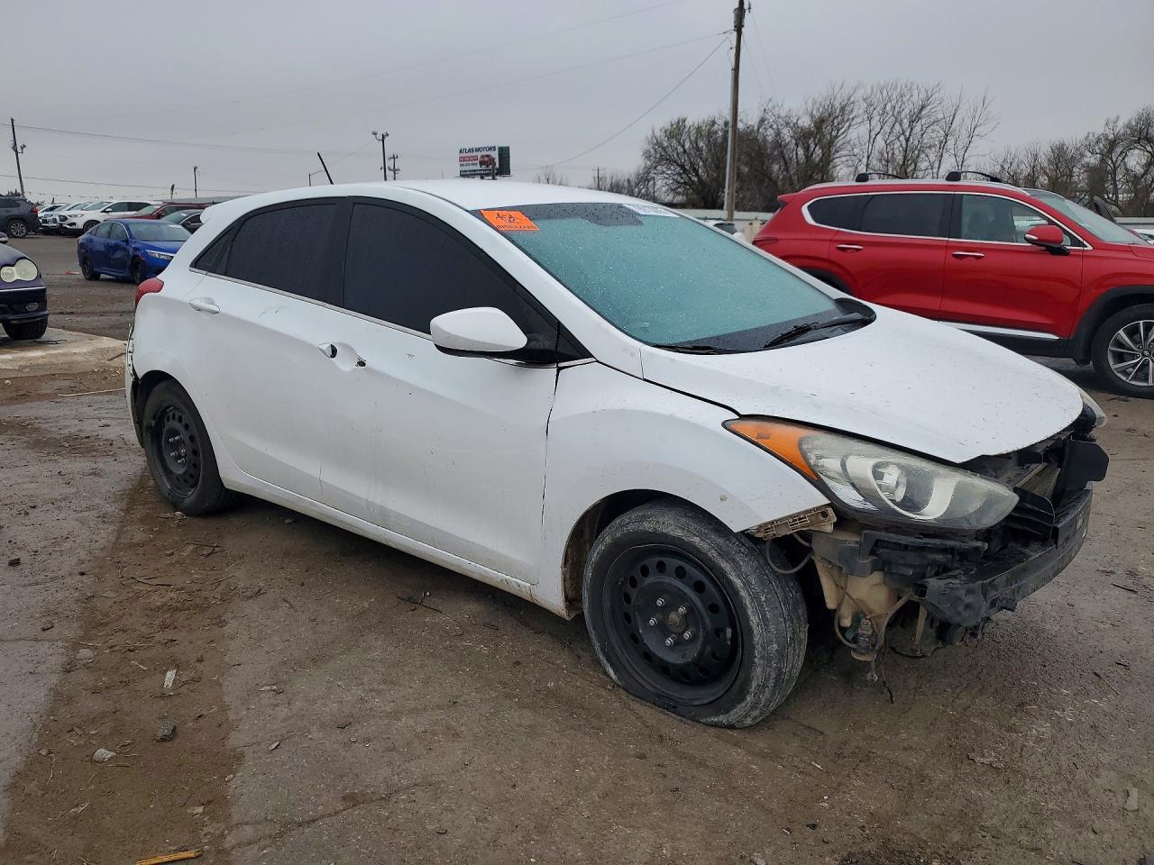 2017 Hyundai Elantra Белый vin: KMHD35LH7HU381627