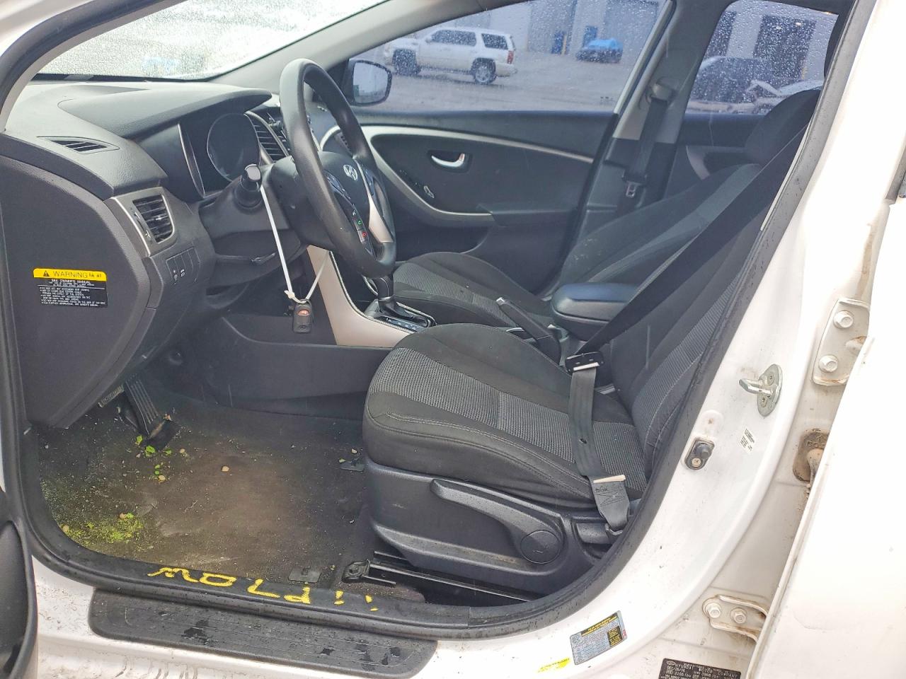 2017 Hyundai Elantra Белый vin: KMHD35LH7HU381627