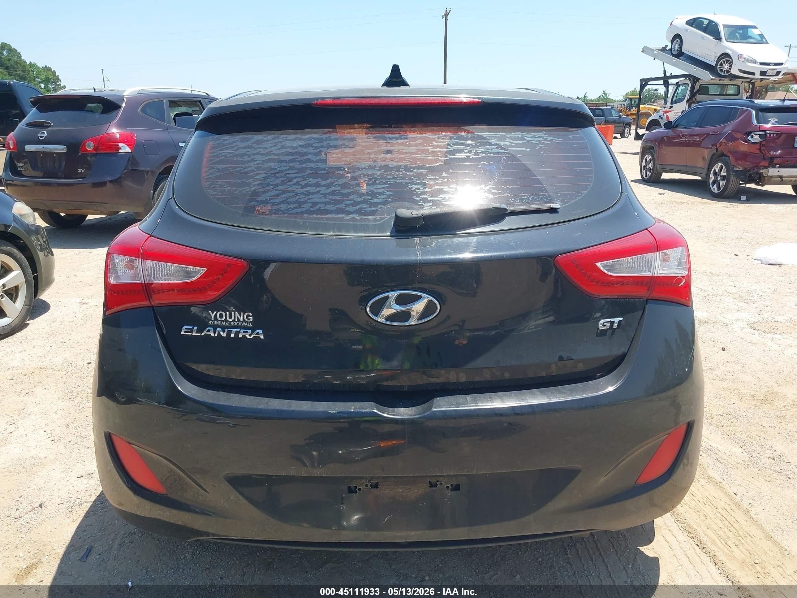 2014 Hyundai Elantra Gt   Черный vin: KMHD35LH8EU192917