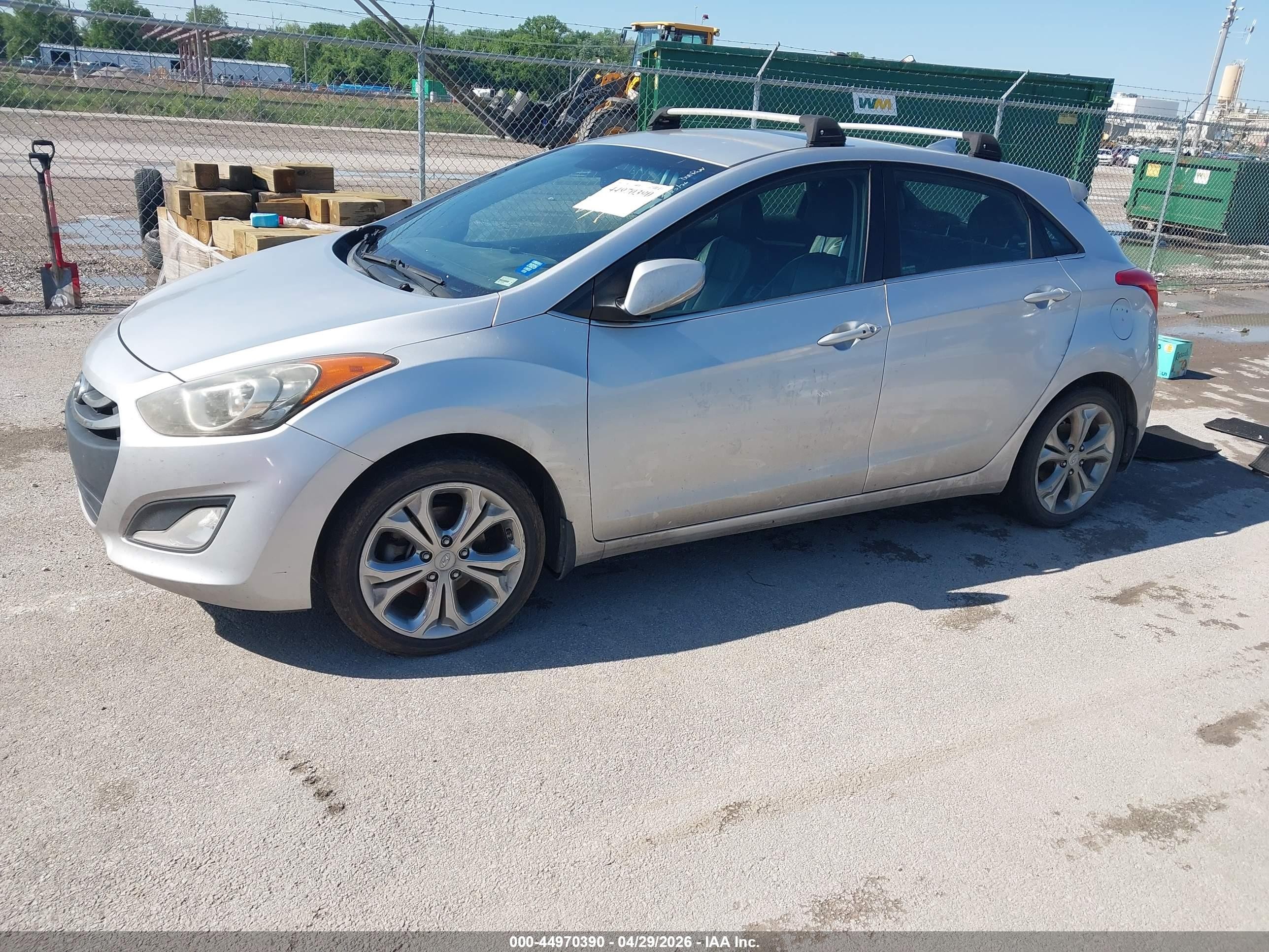 2014 Hyundai Elantra Gt   Silver vin: KMHD35LH8EU199947