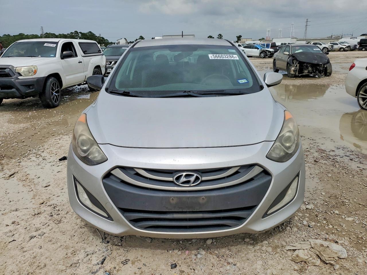 2014 Hyundai Elantra Gt Base Белый vin: KMHD35LH8EU207397
