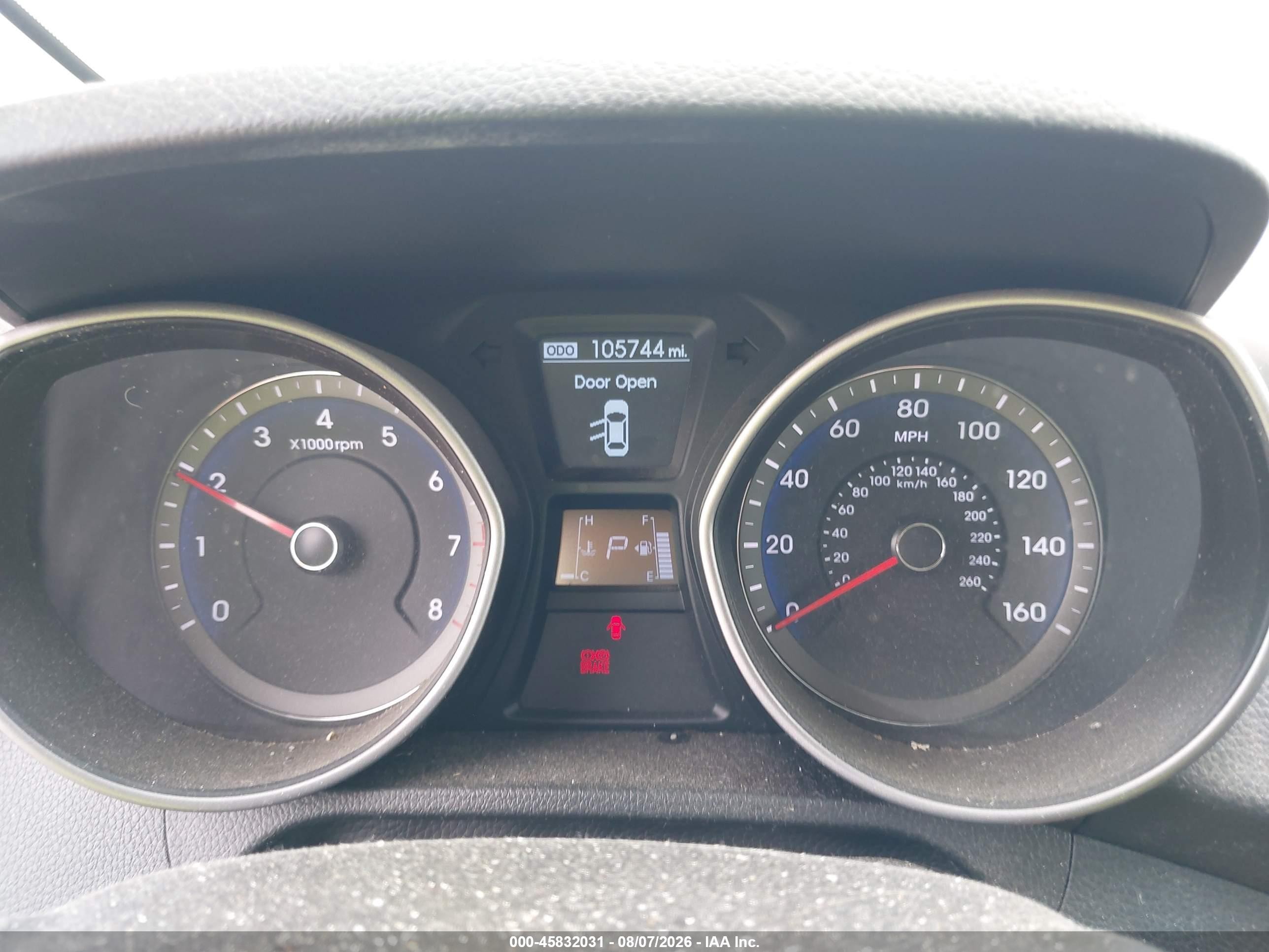 2014 Hyundai Elantra Gt   Silver vin: KMHD35LH8EU209893