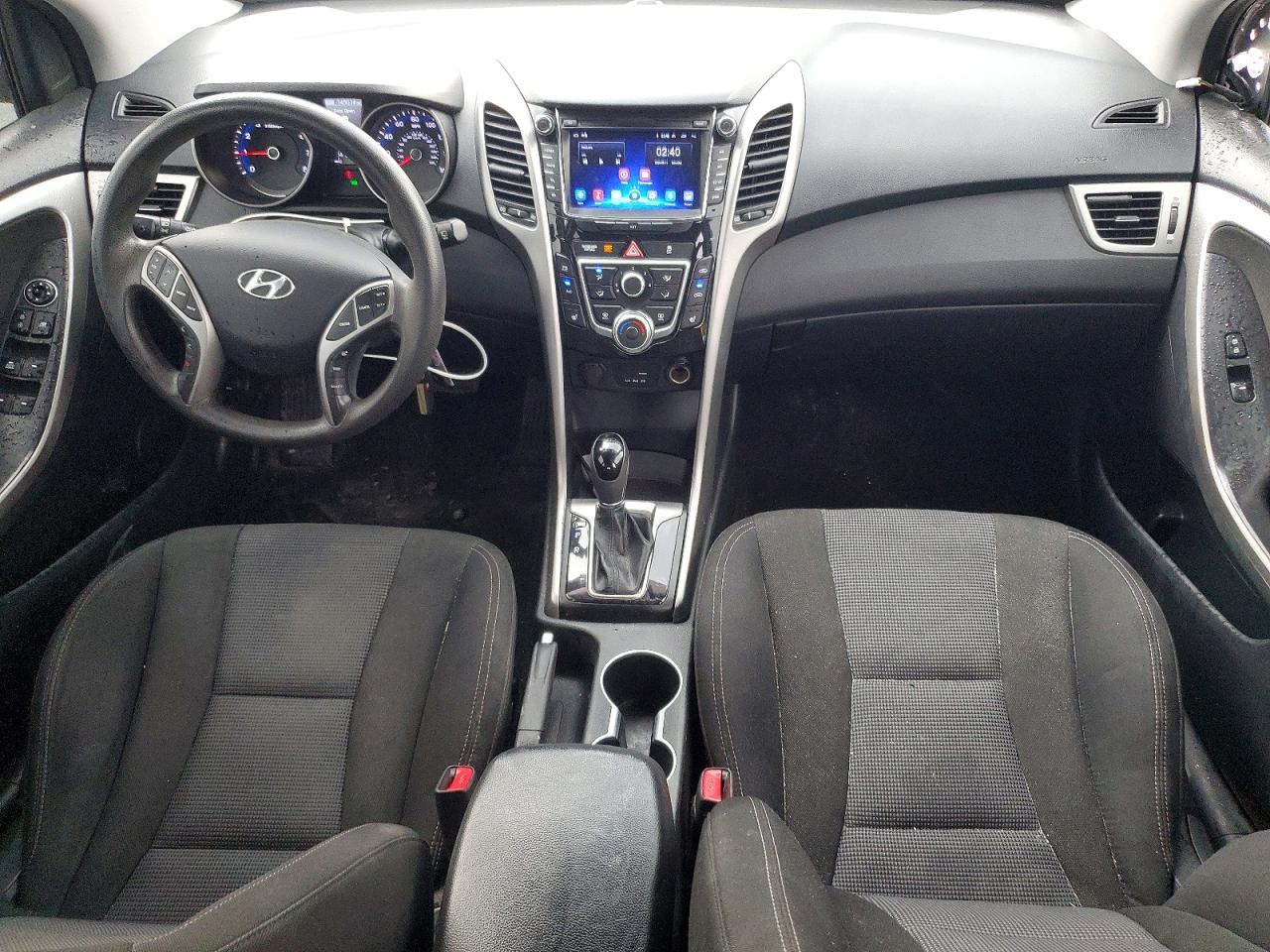 2014 Hyundai Elantra Gt Base Серебряный vin: KMHD35LH8EU233059