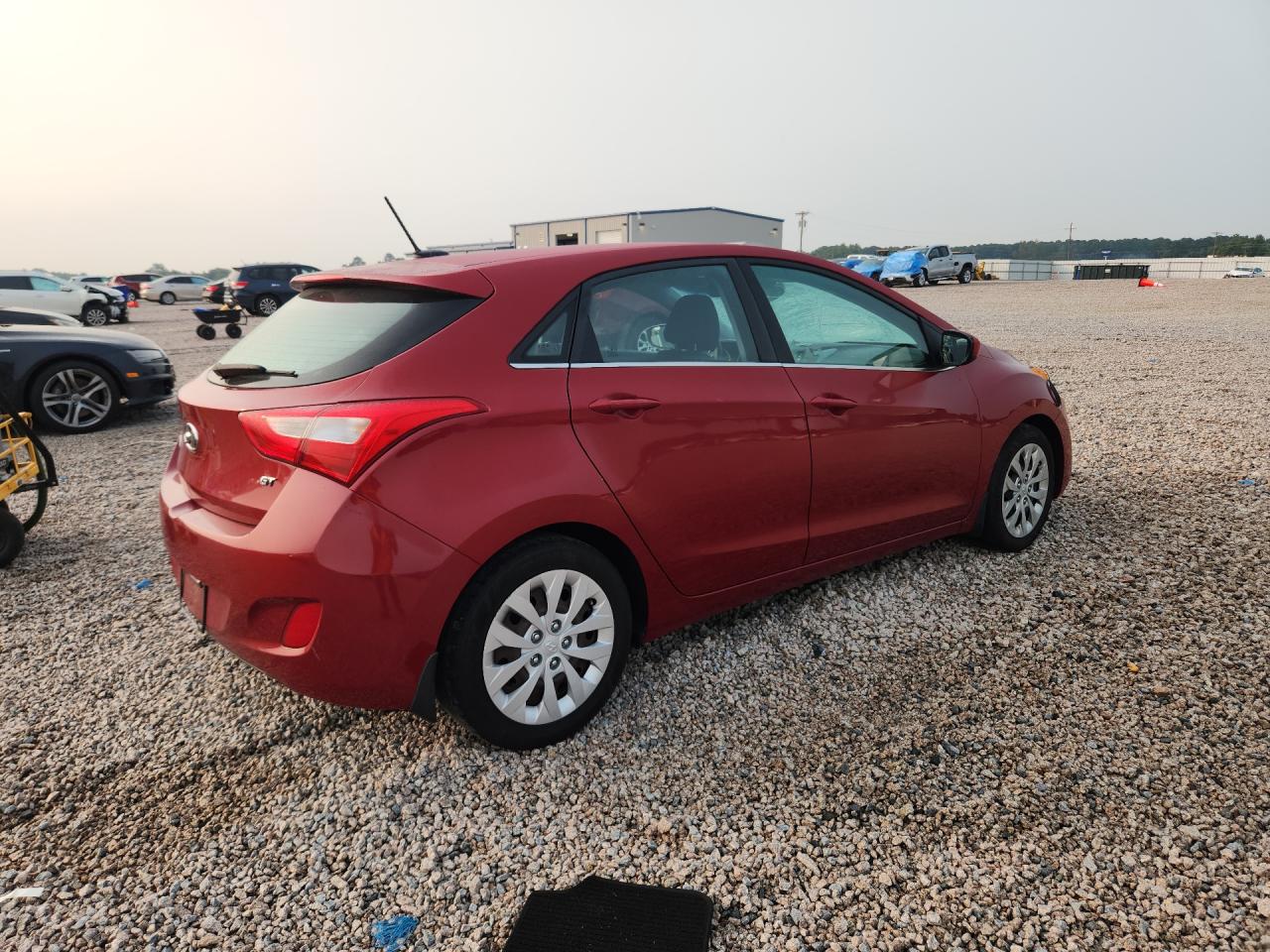 2016 Hyundai Elantra Gt Base Red vin: KMHD35LH8GU332869