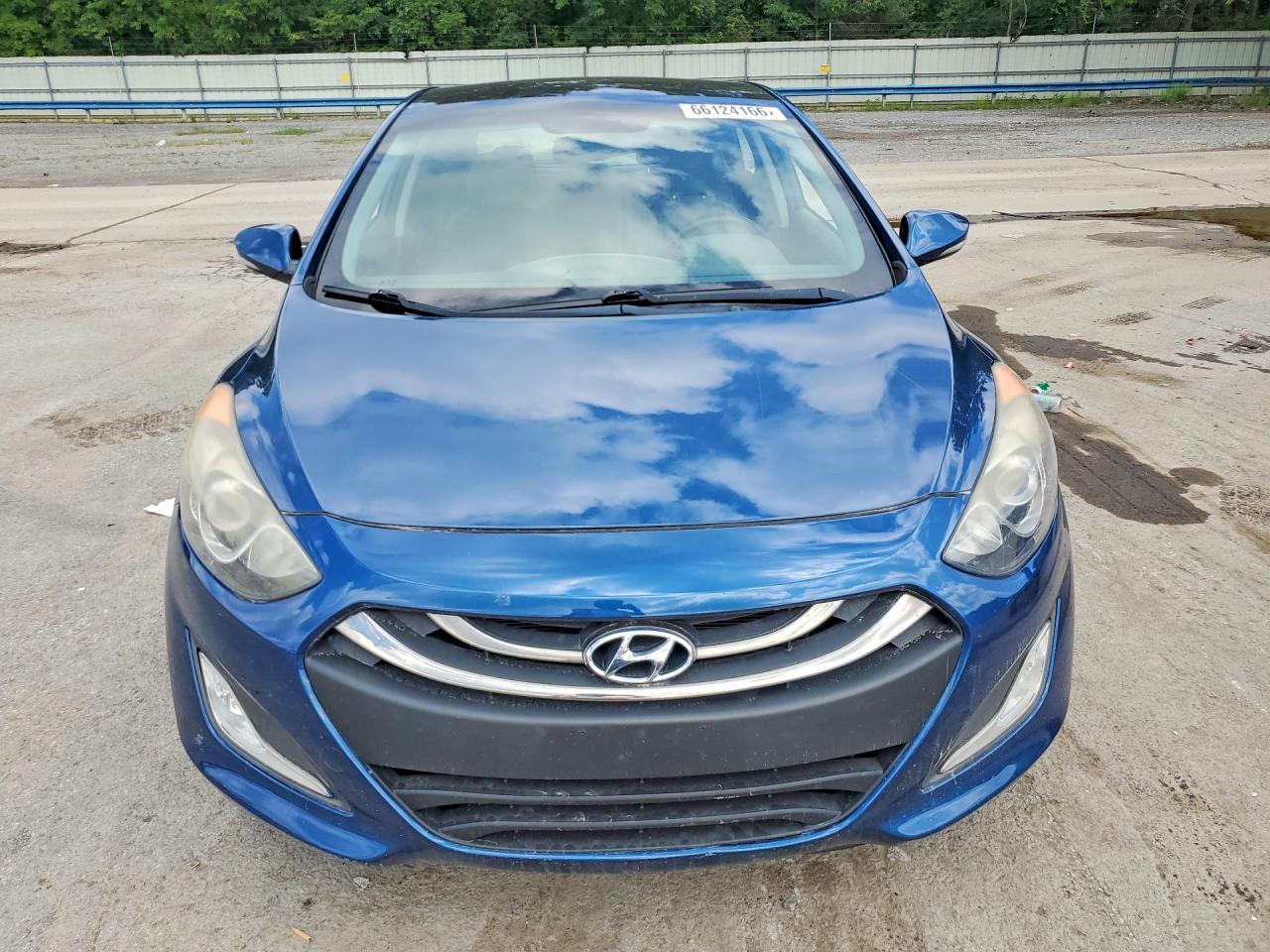 2014 Hyundai Elantra Gt Base Blue vin: KMHD35LH9EU164687