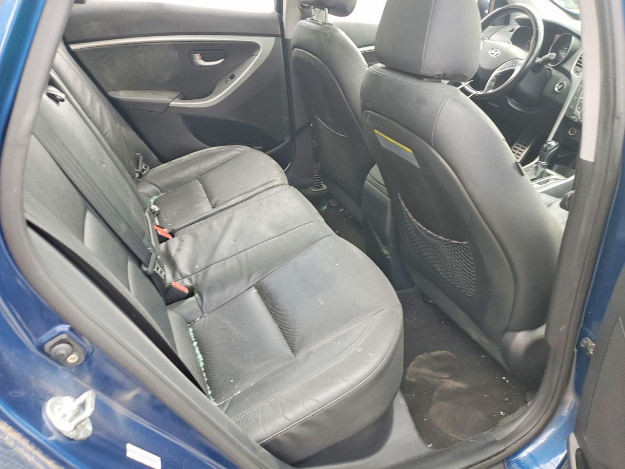 2014 Hyundai Elantra Gt Base Blue vin: KMHD35LH9EU164687