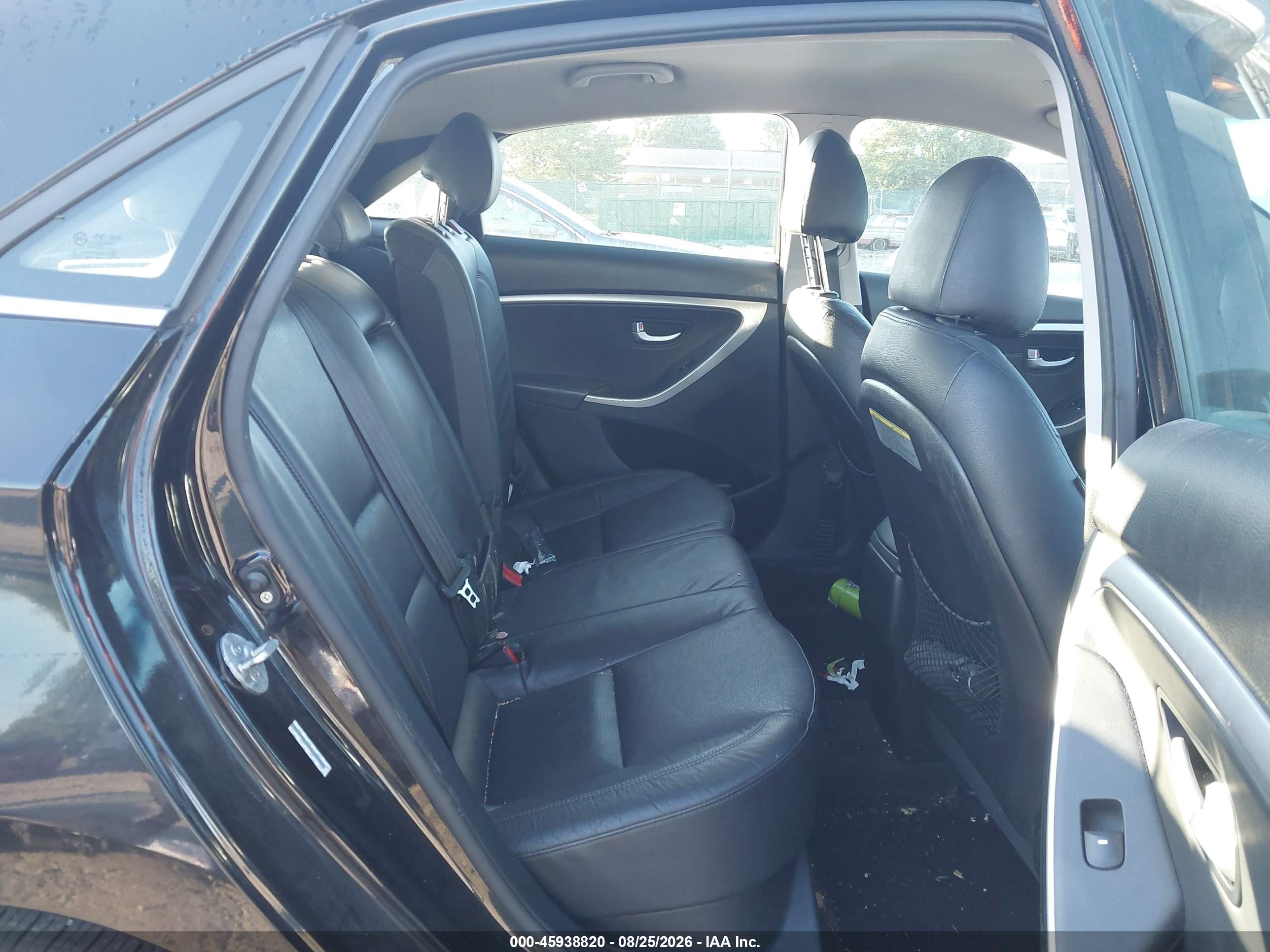 2014 Hyundai Elantra Gt   Black vin: KMHD35LH9EU166312
