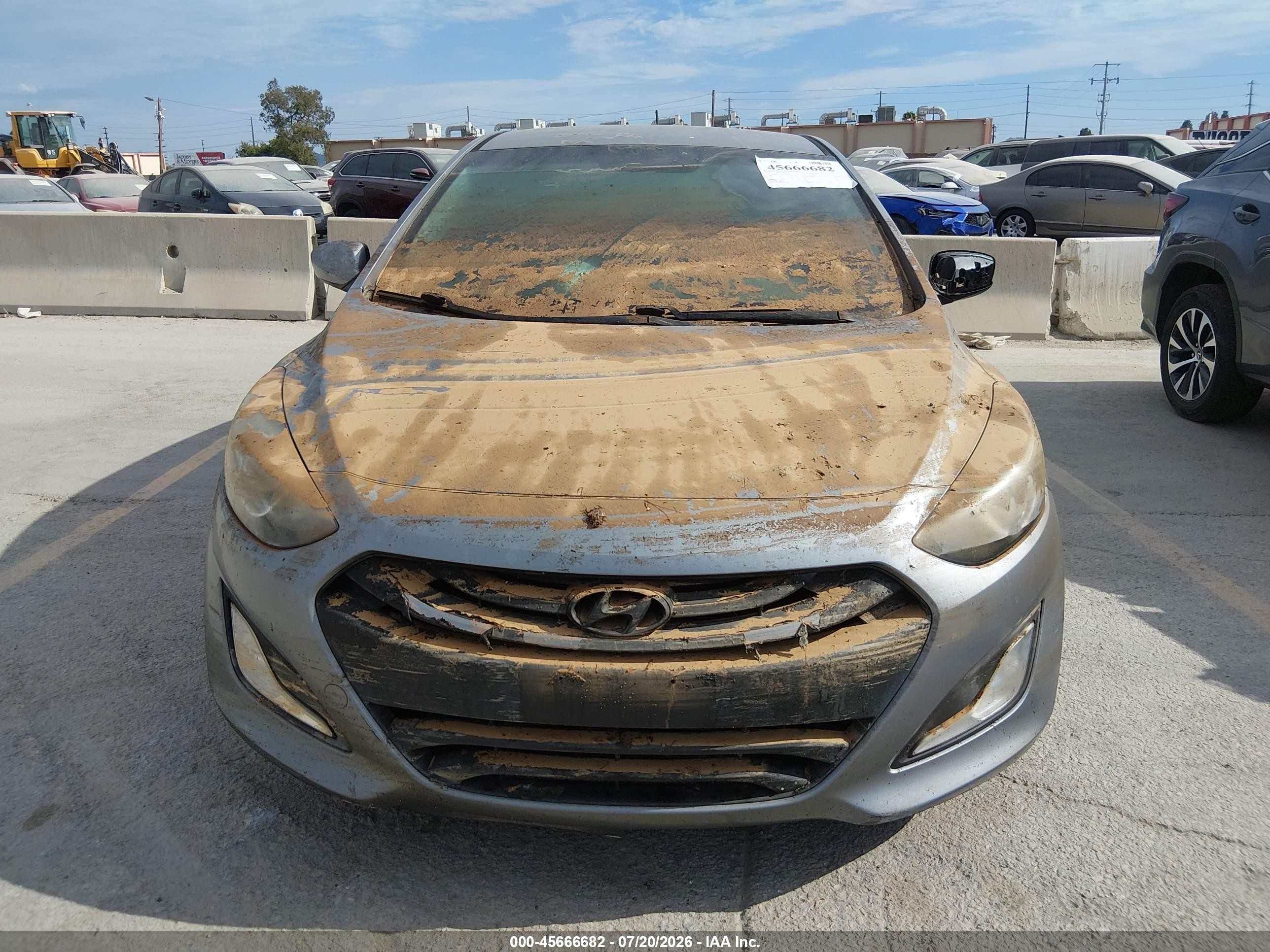 2014 Hyundai Elantra Gt Silver vin: KMHD35LH9EU181991