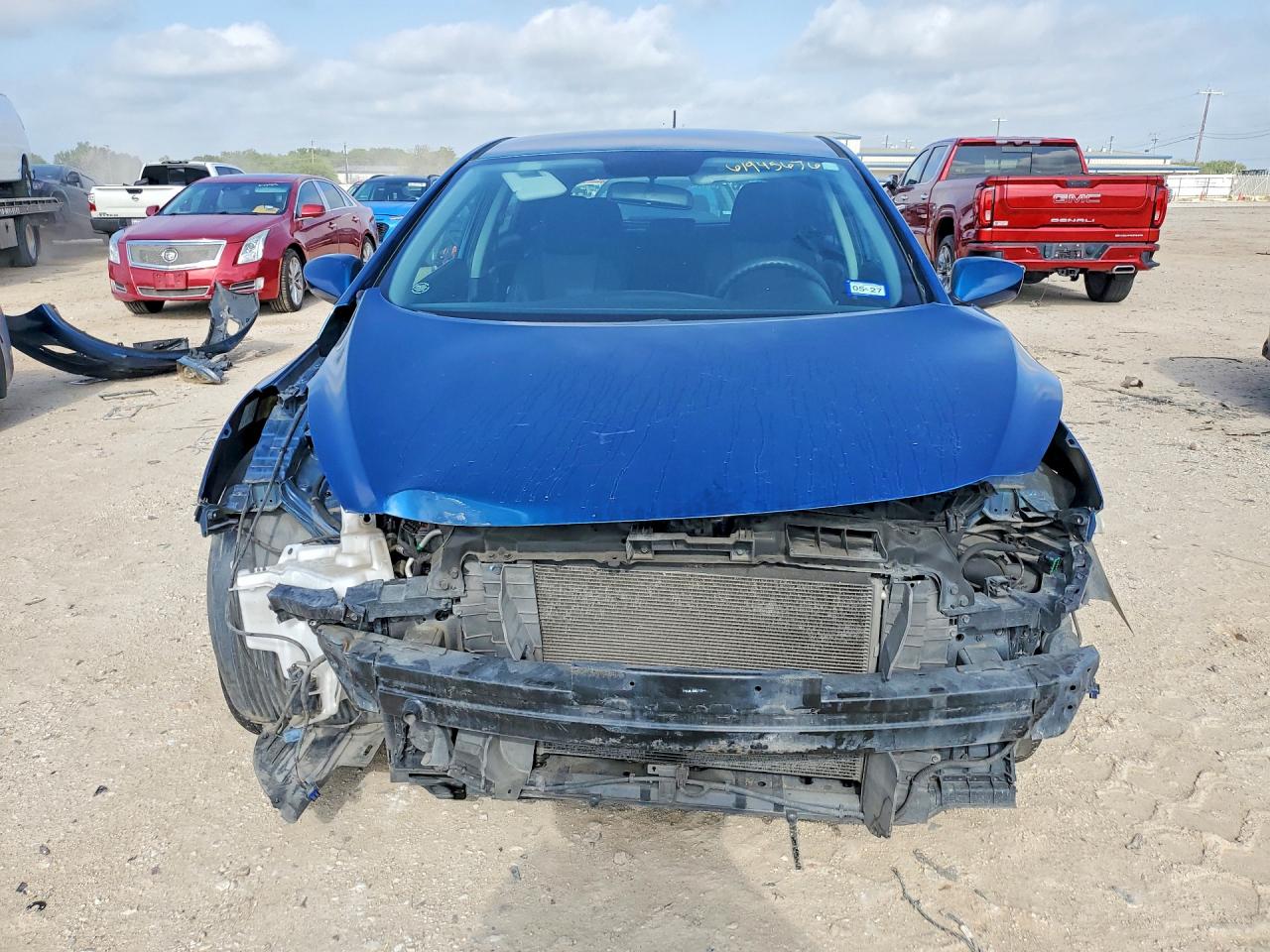 2014 Hyundai Elantra Gt Base Blue vin: KMHD35LH9EU195017
