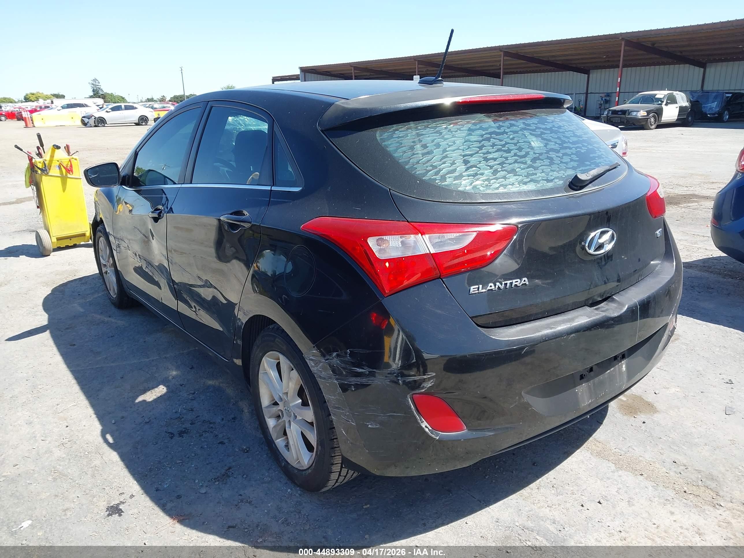 2014 Hyundai Elantra Gt   Black vin: KMHD35LH9EU228159