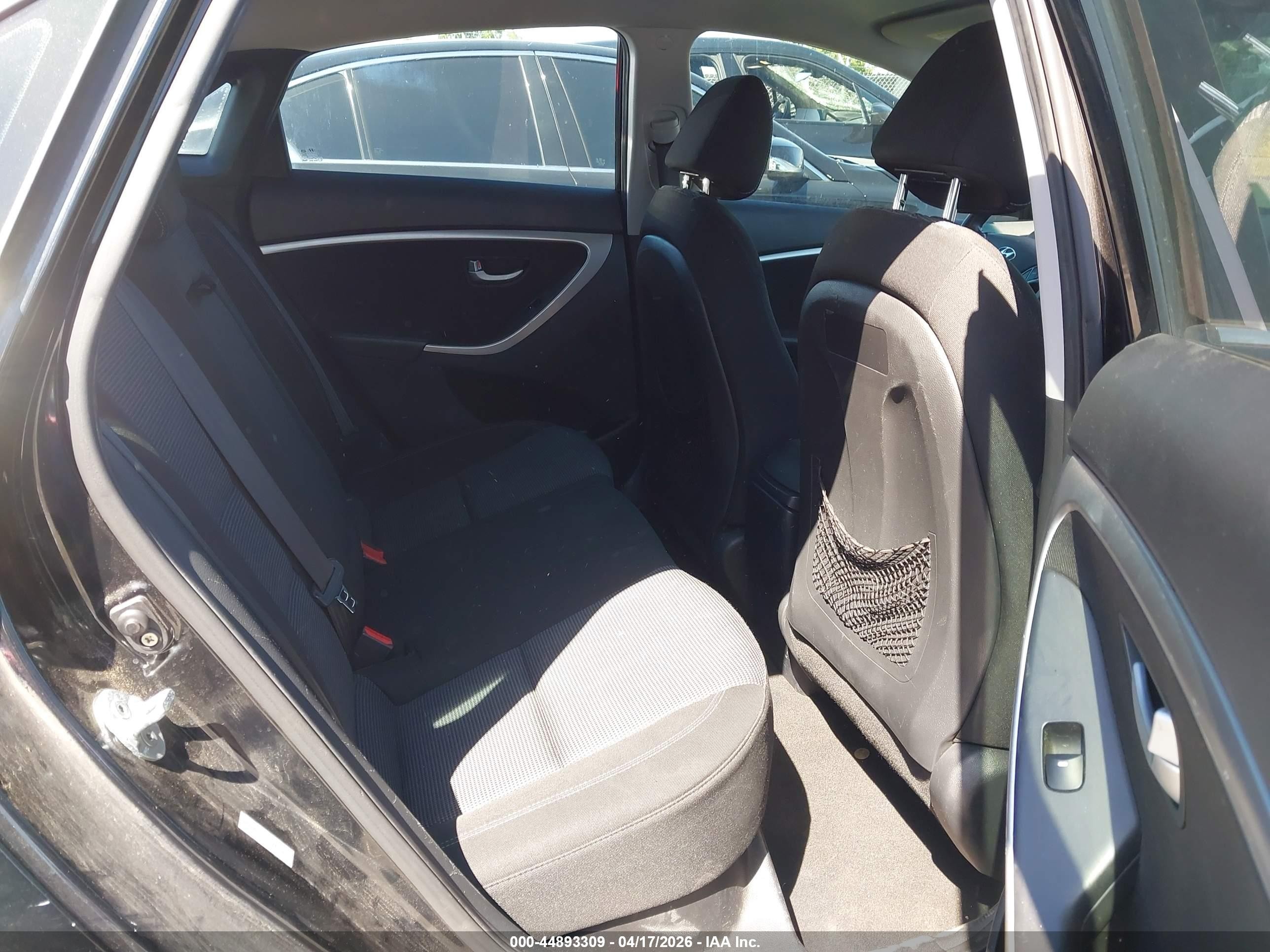 2014 Hyundai Elantra Gt   Black vin: KMHD35LH9EU228159