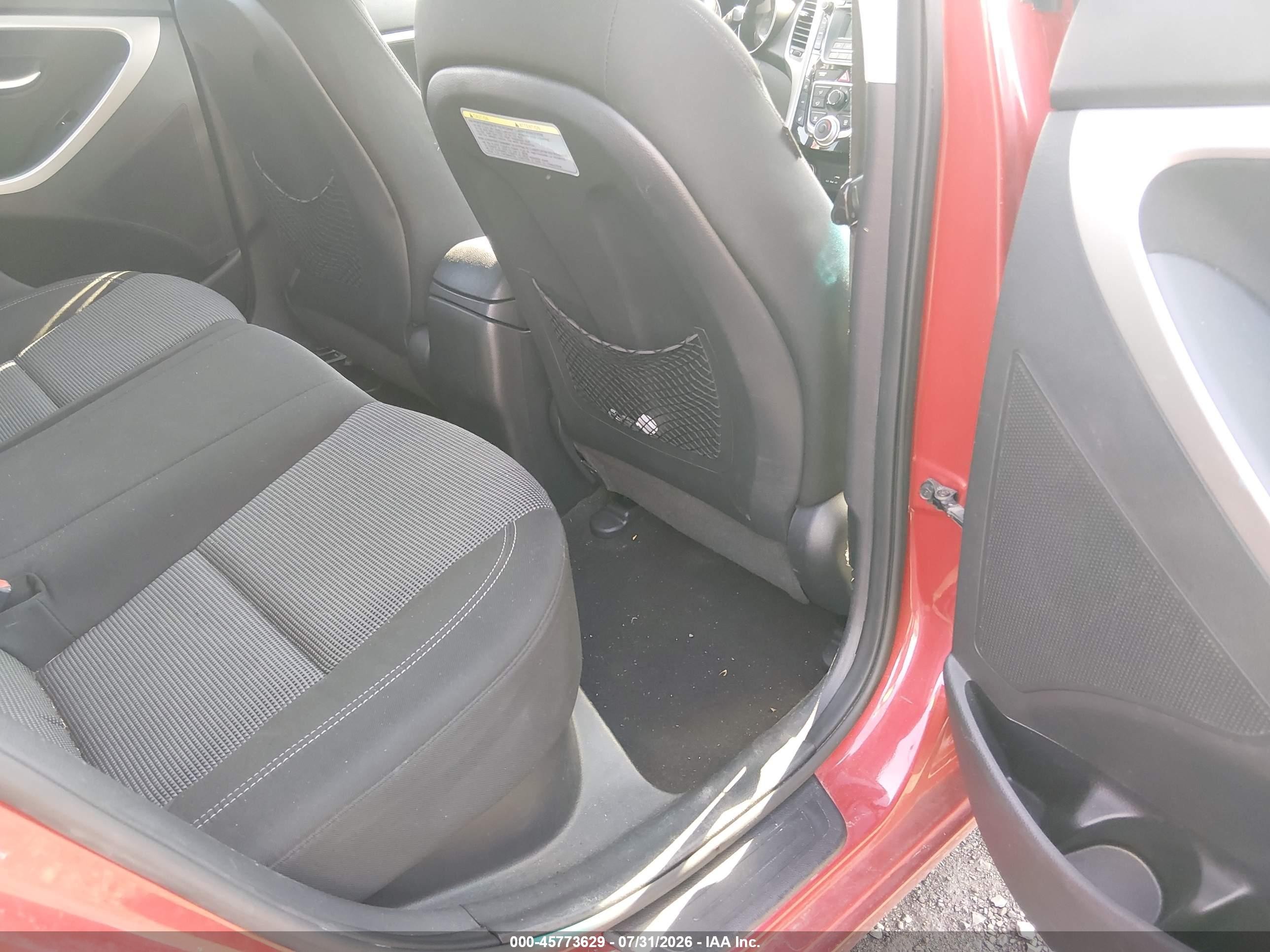 2015 Hyundai Elantra Gt   Красный vin: KMHD35LH9FU235288