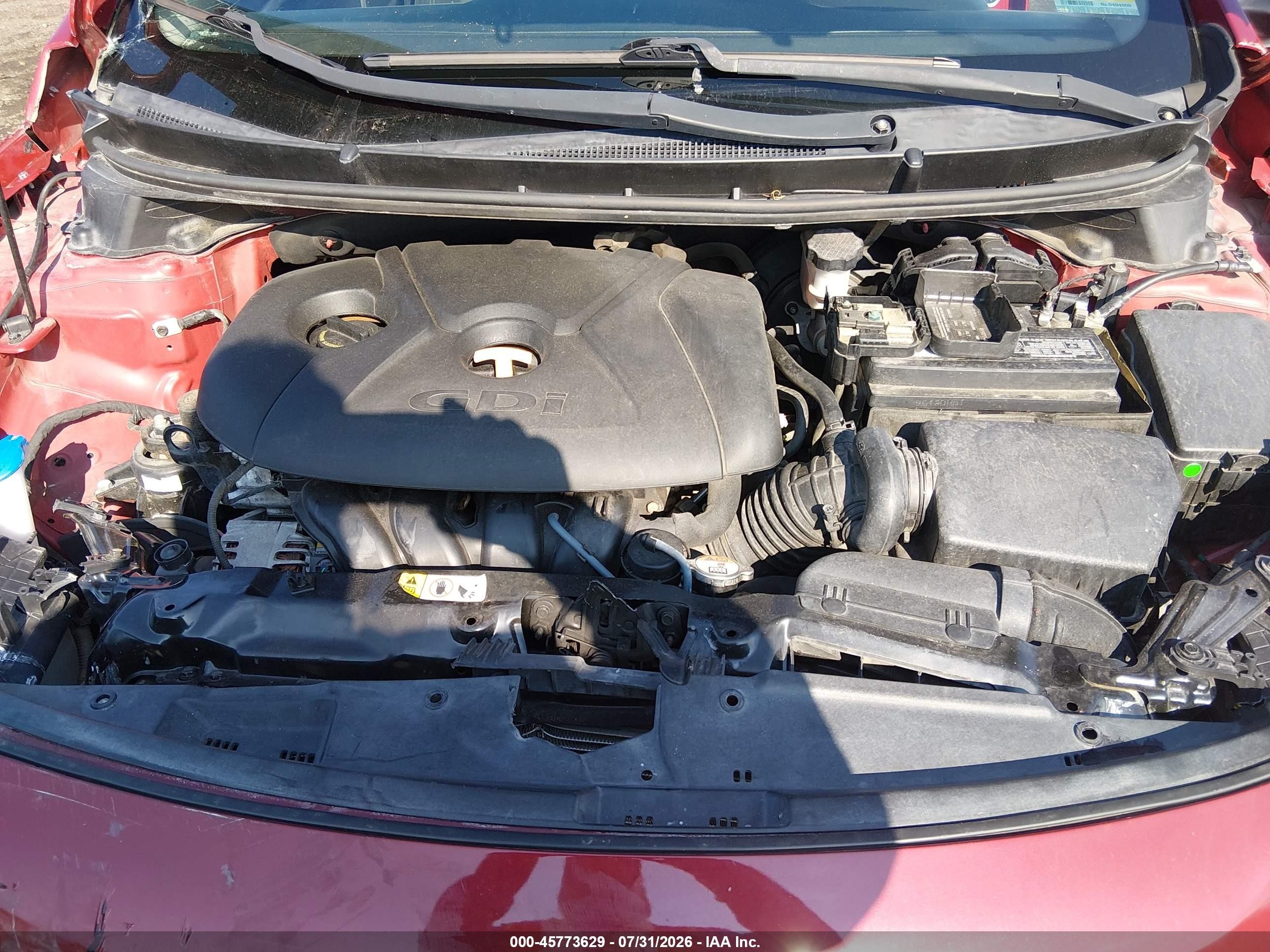 2015 Hyundai Elantra Gt   Красный vin: KMHD35LH9FU235288