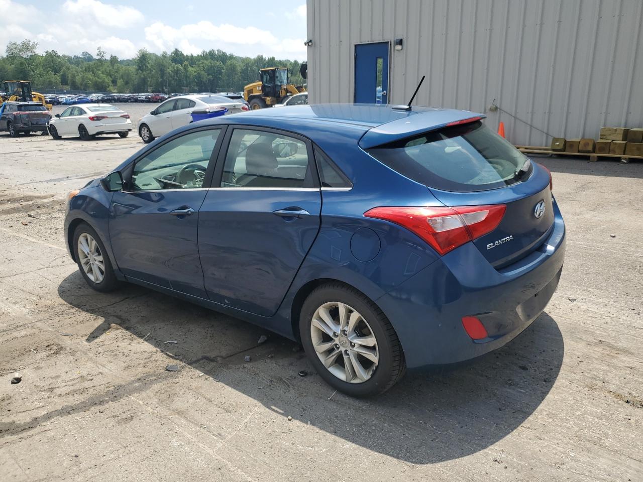 2015 Hyundai Elantra Gt Base Blue vin: KMHD35LH9FU238000 Damage: Left Rear Door, Dent(S) W/ Paint Dmg, 2 To 3 Inches