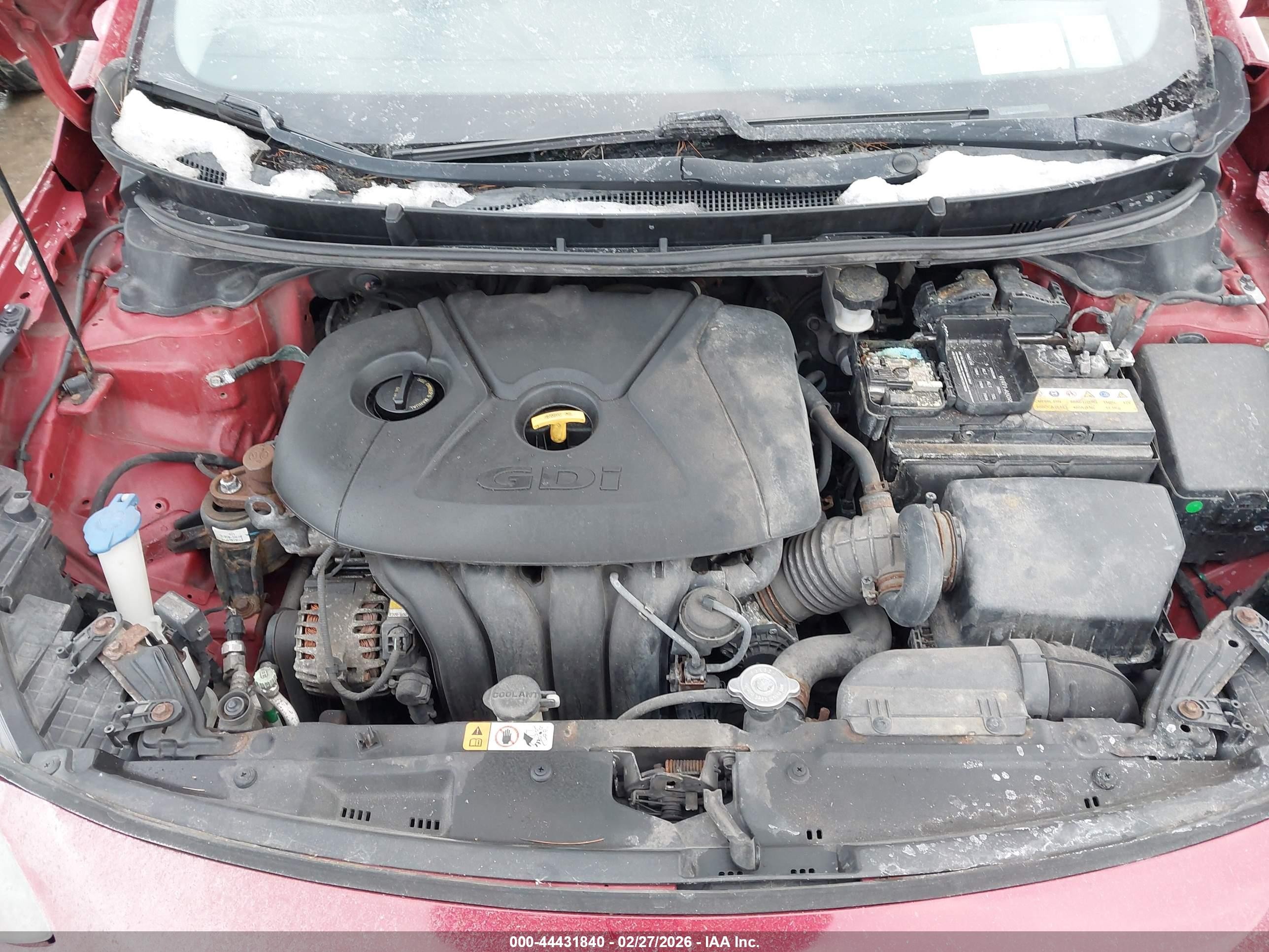 2015 Hyundai Elantra Gt   Красный vin: KMHD35LH9FU238031