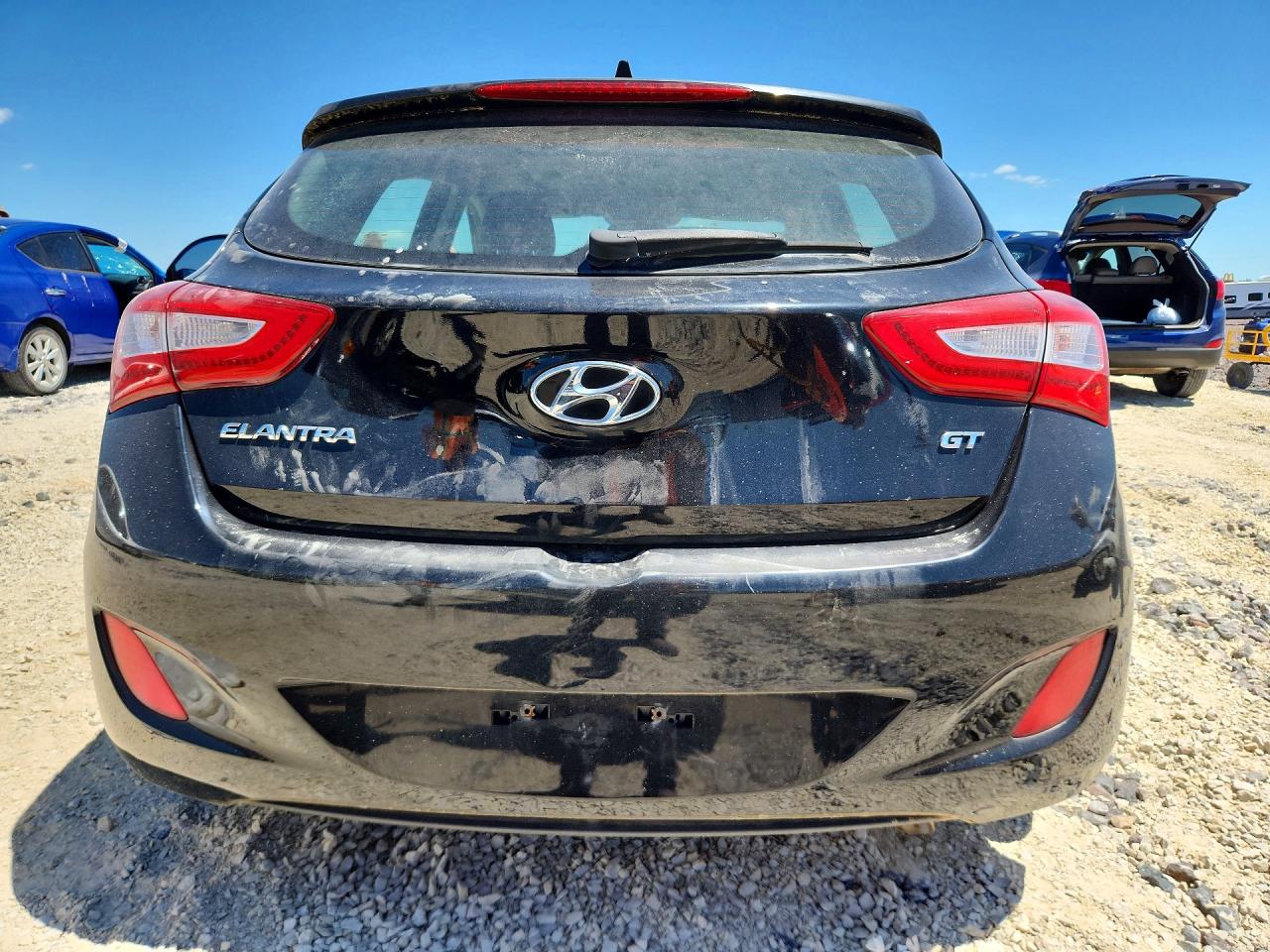 2014 Hyundai Elantra Gt Base Black vin: KMHD35LHXEU171535