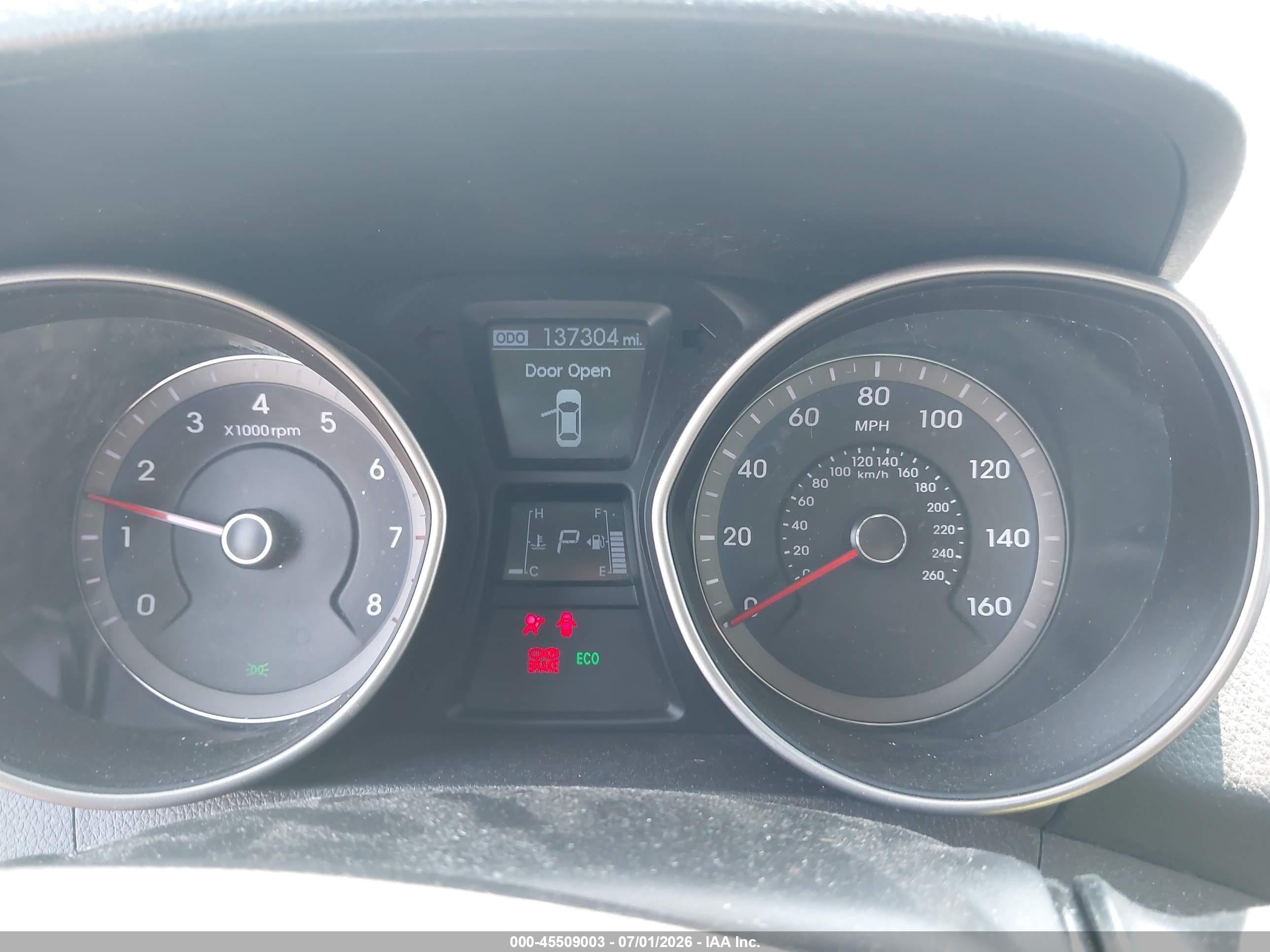 2014 Hyundai Elantra Gt   Blue vin: KMHD35LHXEU177805
