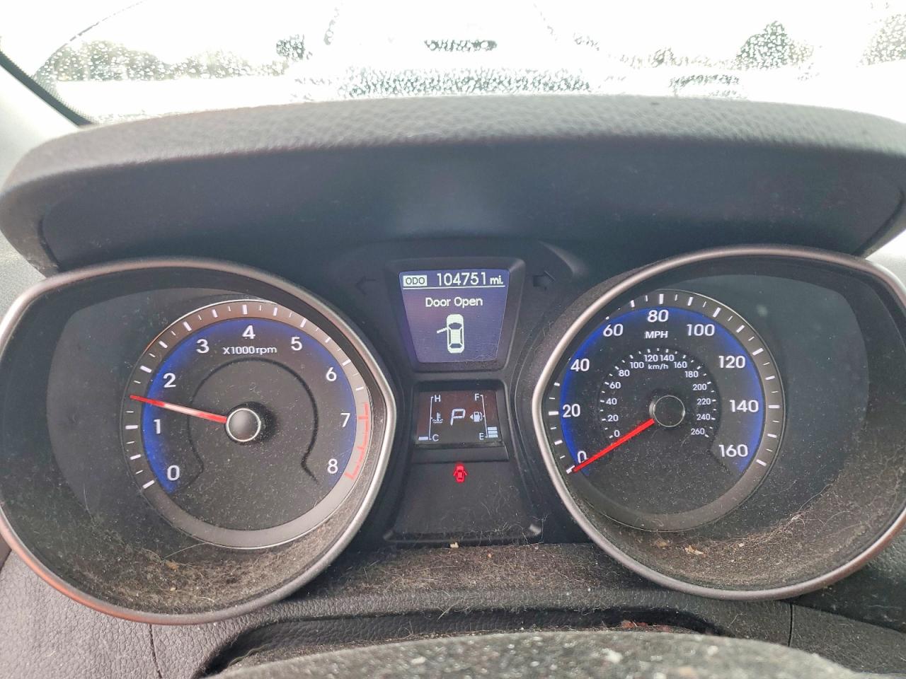 2014 Hyundai Elantra Gt Base Silver vin: KMHD35LHXEU201472