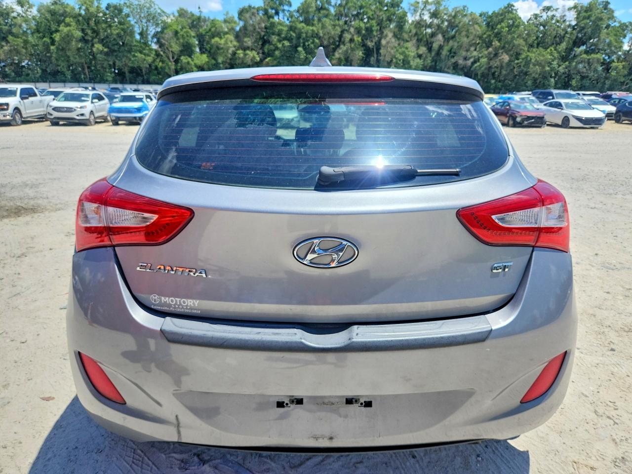 2014 Hyundai Elantra Gt Base Серый vin: KMHD35LHXEU204260