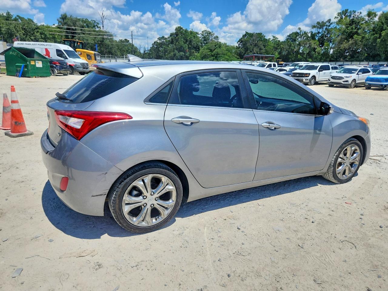 2014 Hyundai Elantra Gt Base Серый vin: KMHD35LHXEU204260