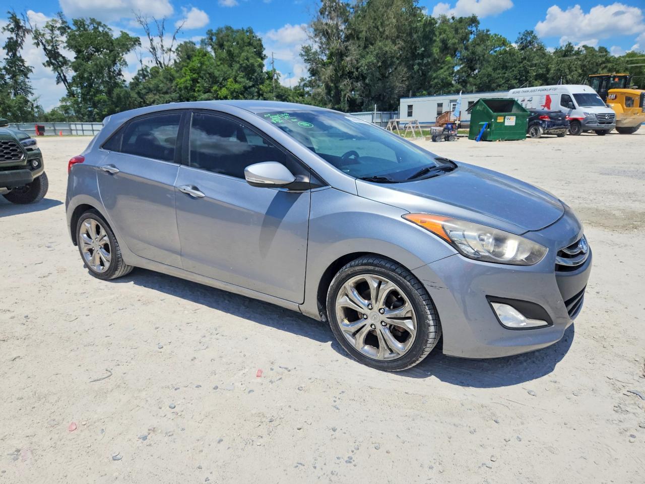 2014 Hyundai Elantra Gt Base Серый vin: KMHD35LHXEU204260
