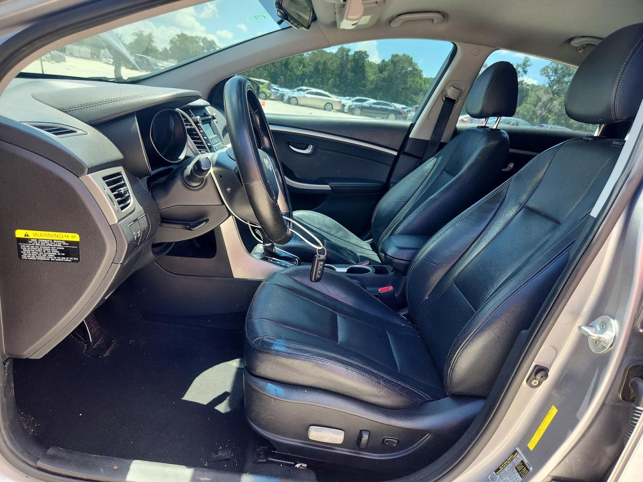2014 Hyundai Elantra Gt Base Серый vin: KMHD35LHXEU204260