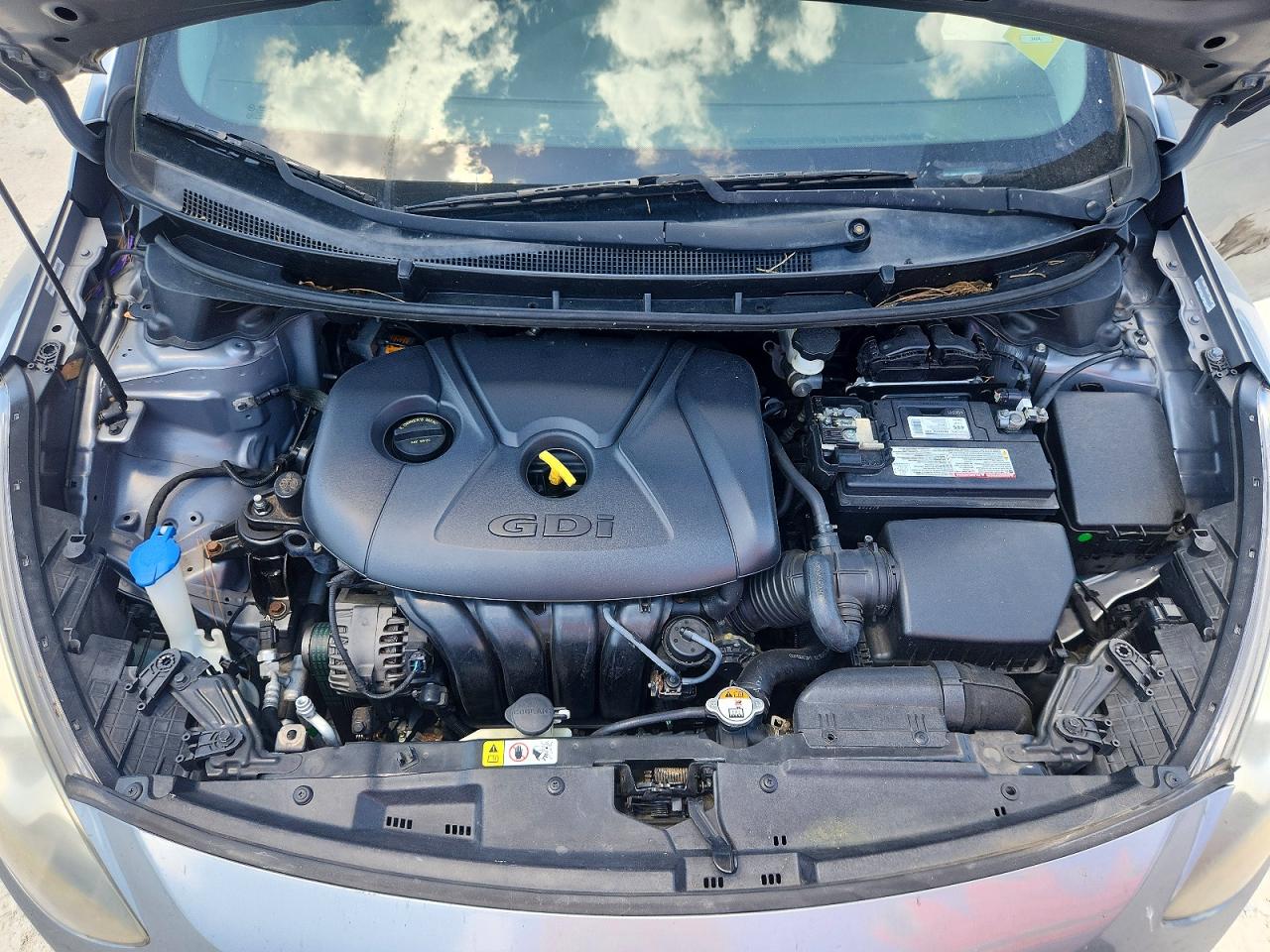 2014 Hyundai Elantra Gt Base Серый vin: KMHD35LHXEU204260