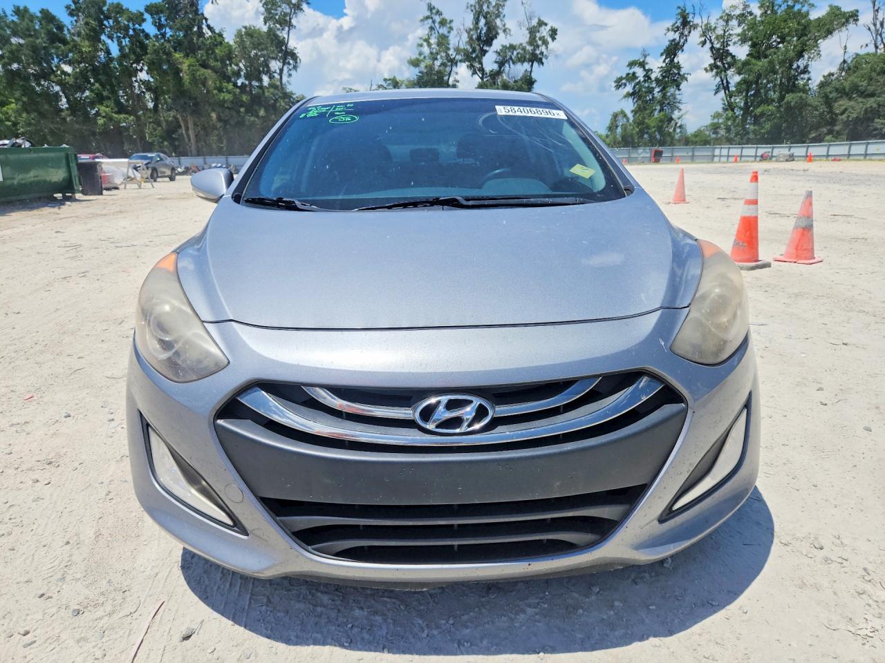 2014 Hyundai Elantra Gt Base Серый vin: KMHD35LHXEU204260