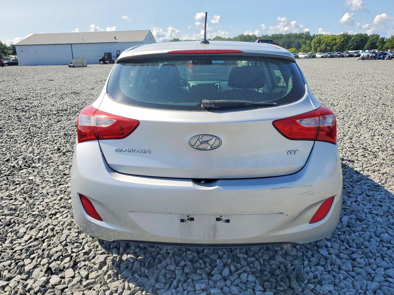 2015 Hyundai Elantra Gt Base Silver vin: KMHD35LHXFU237387