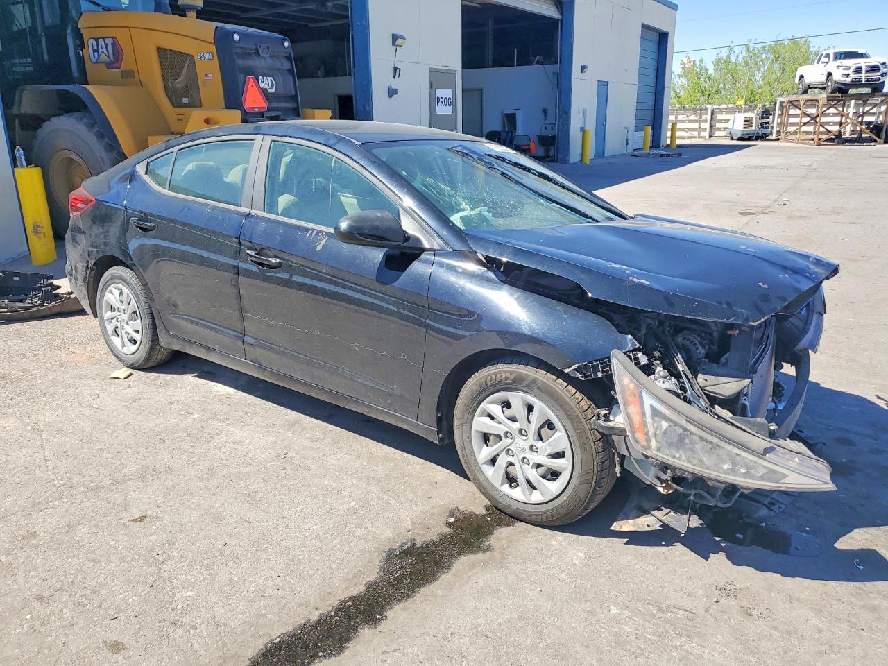 2019 Hyundai Elantra Se Black vin: KMHD74LF4KU888926