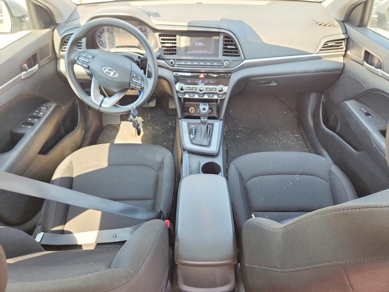 2020 Hyundai Elantra Se Silver vin: KMHD74LF4LU927578