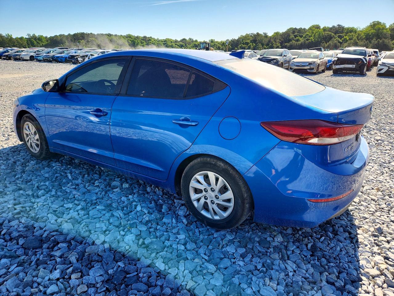 2017 Hyundai Elantra Blue vin: KMHD74LF5HU141697