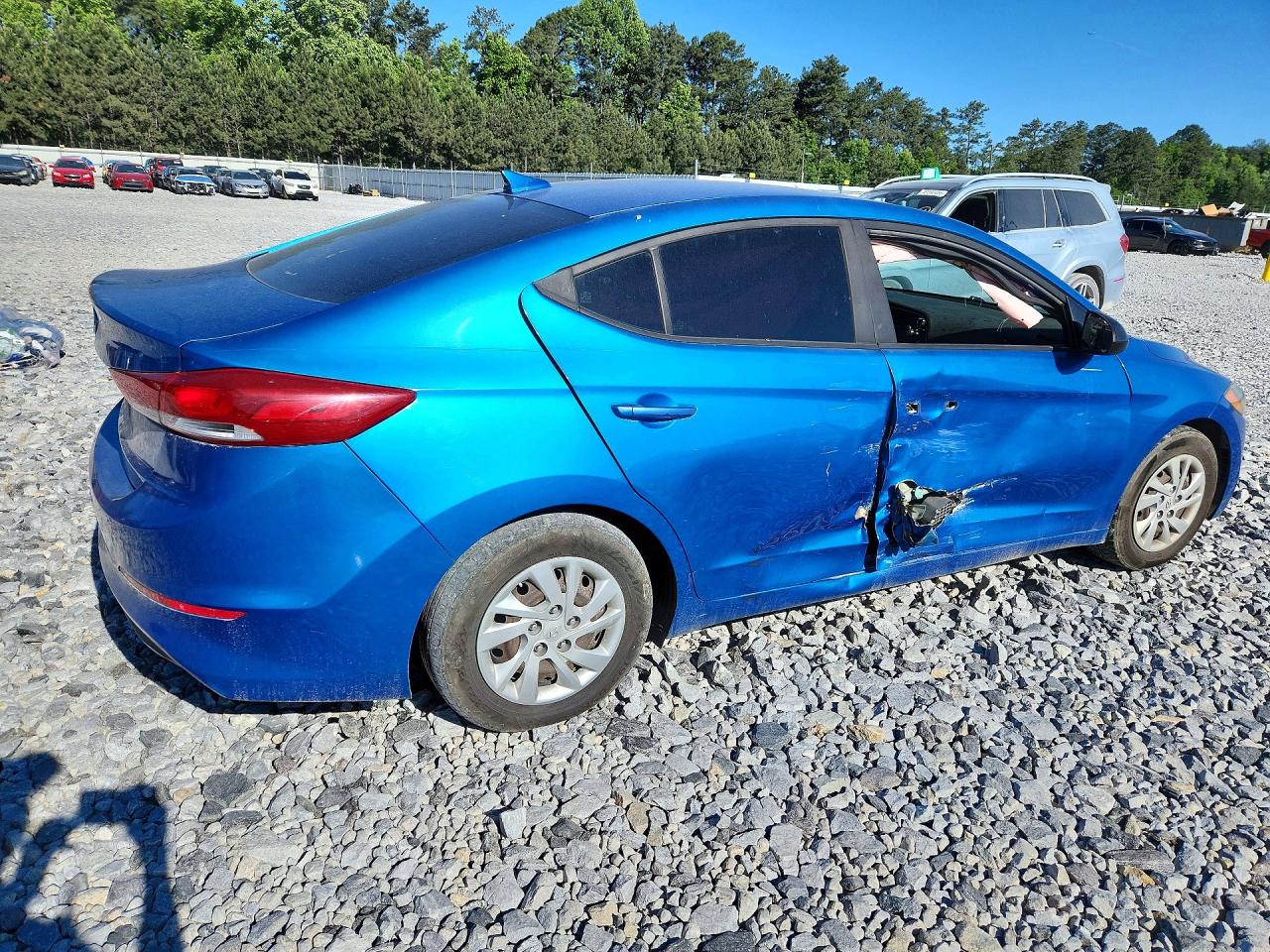 2017 Hyundai Elantra Blue vin: KMHD74LF5HU141697