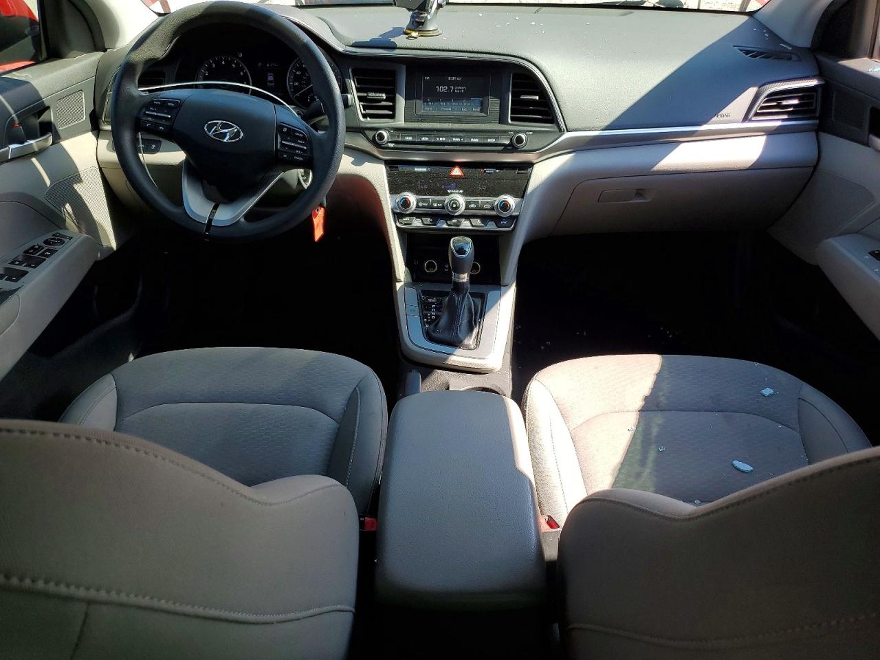 2020 Hyundai Elantra Se Red vin: KMHD74LF5LU002047