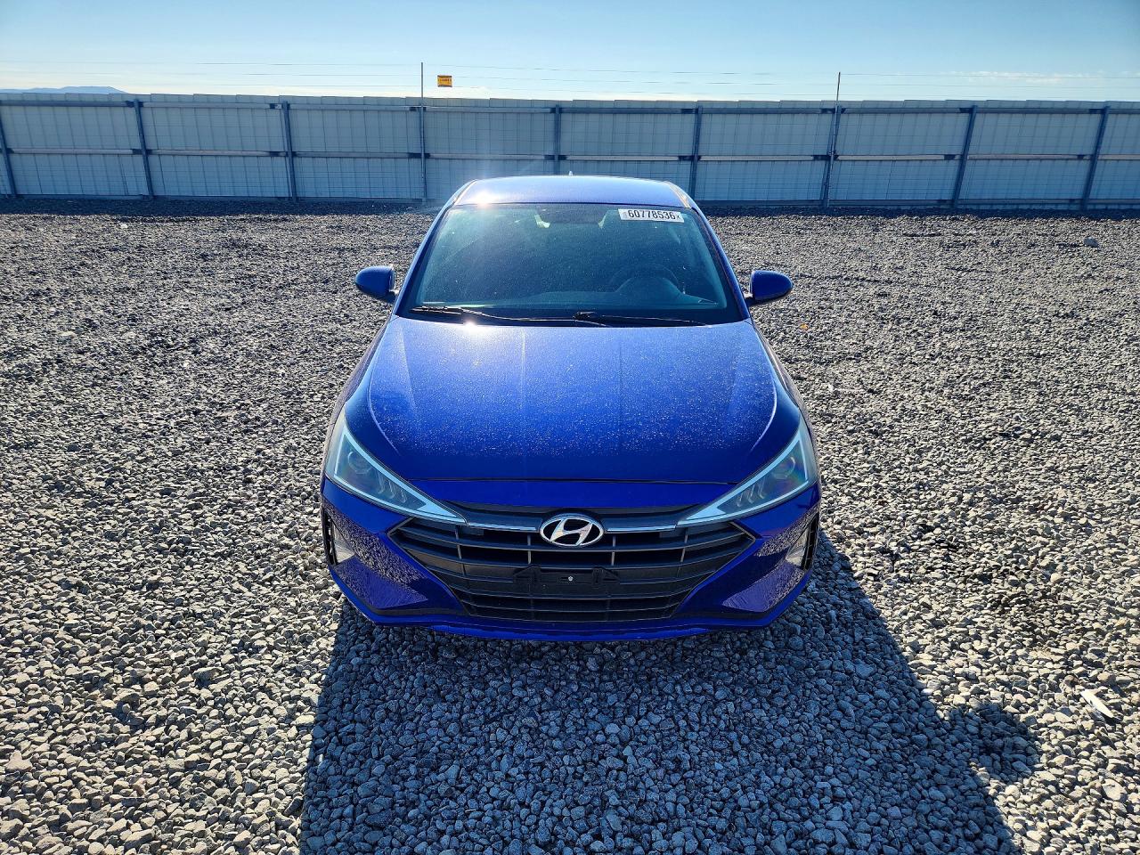 2020 Hyundai Elantra Se Blue vin: KMHD74LF6LU001828