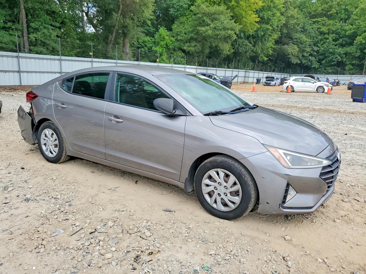 2020 Hyundai Elantra Se Gray vin: KMHD74LF6LU915366