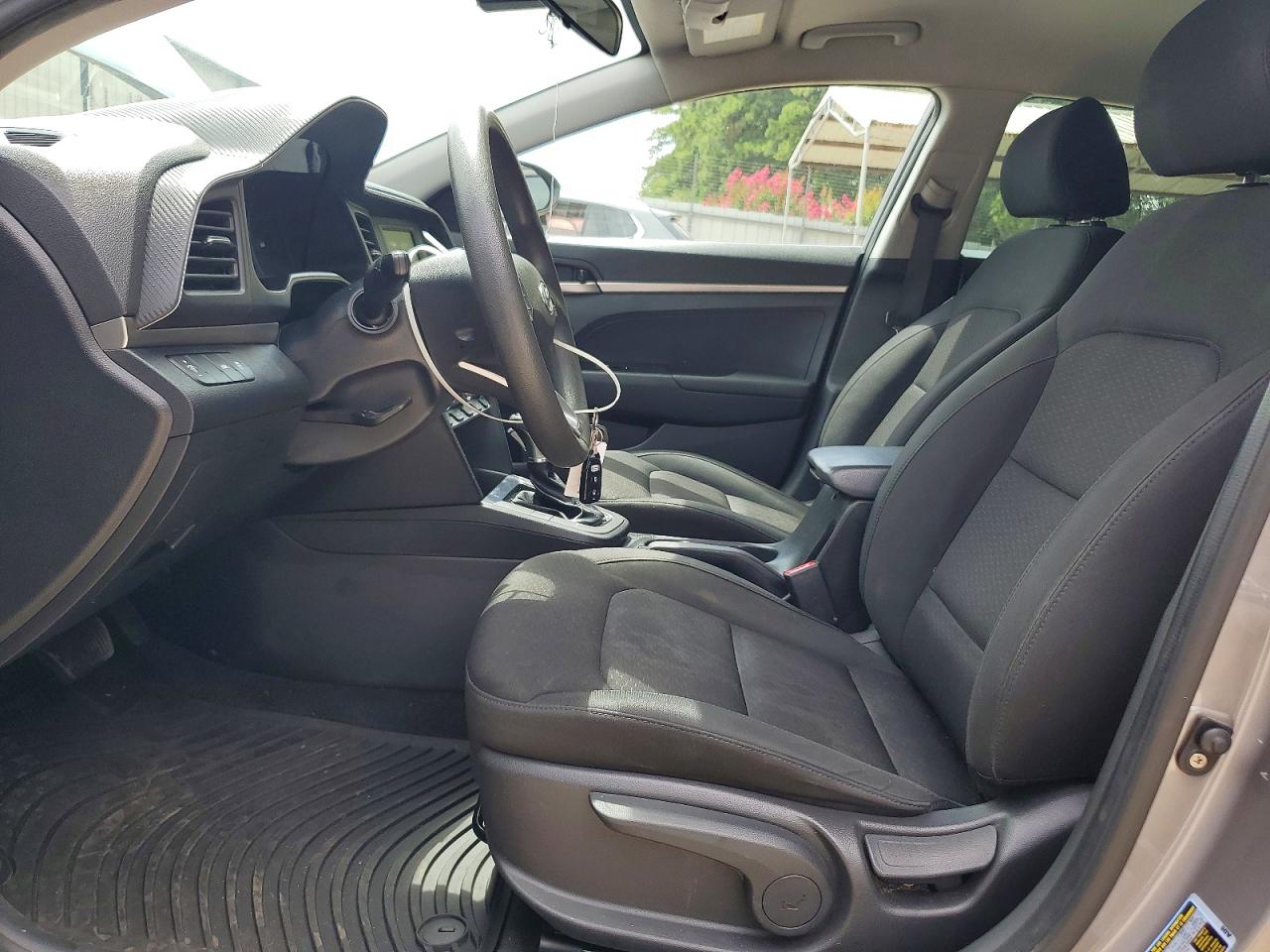 2020 Hyundai Elantra Se Gray vin: KMHD74LF6LU915366