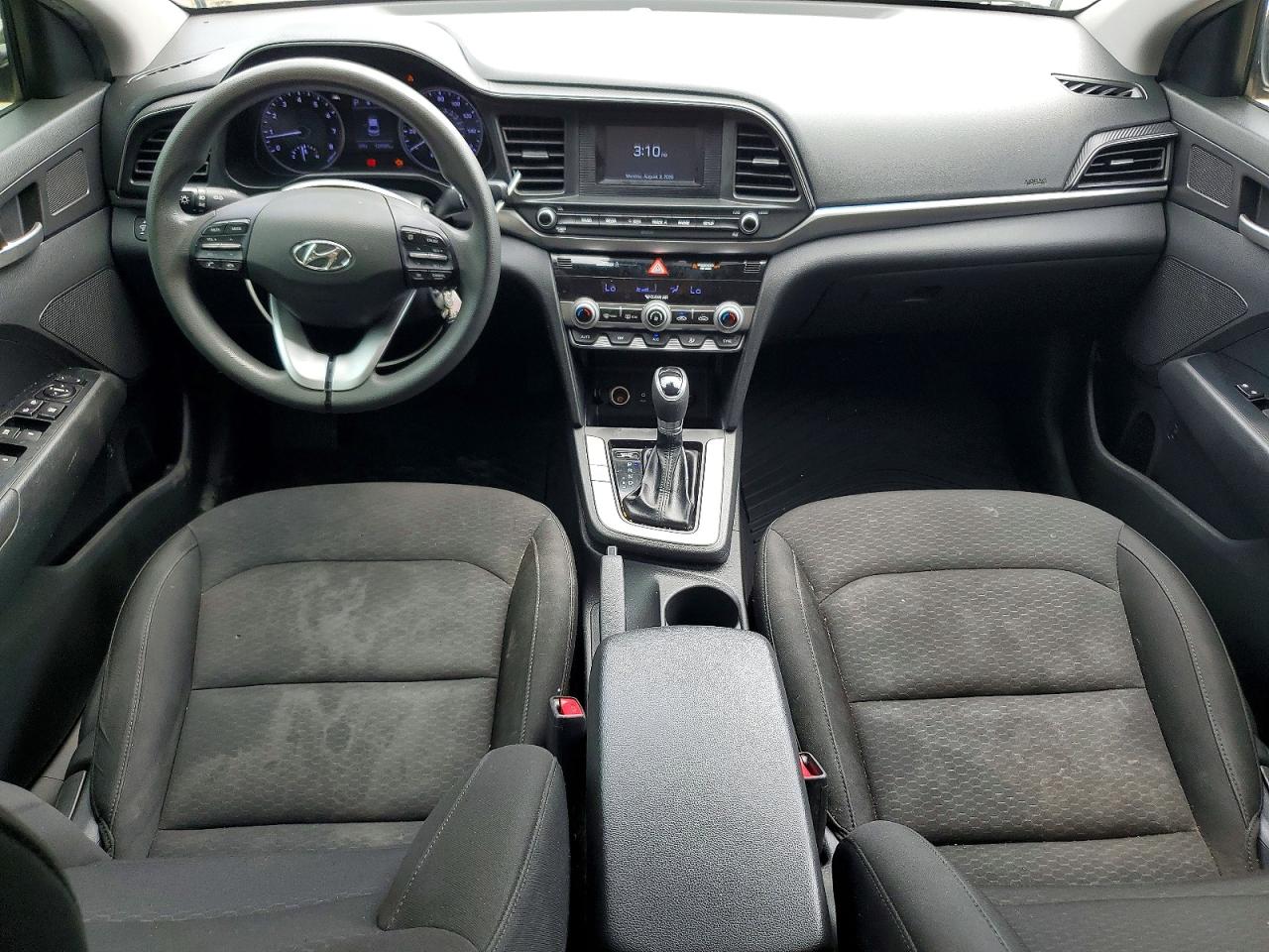 2020 Hyundai Elantra Se Gray vin: KMHD74LF6LU915366