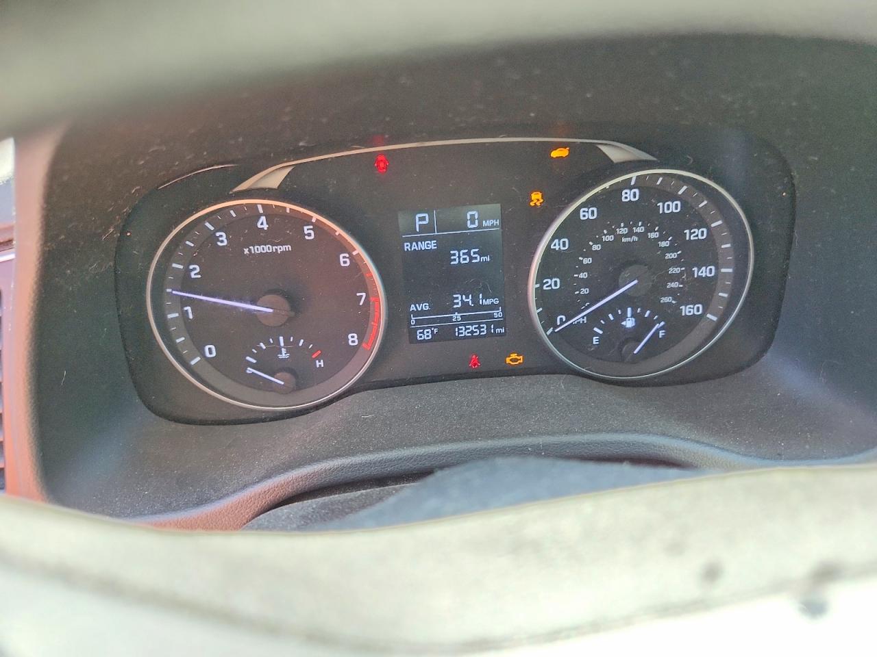 2017 Hyundai Elantra Se Черный vin: KMHD74LF7HU094737