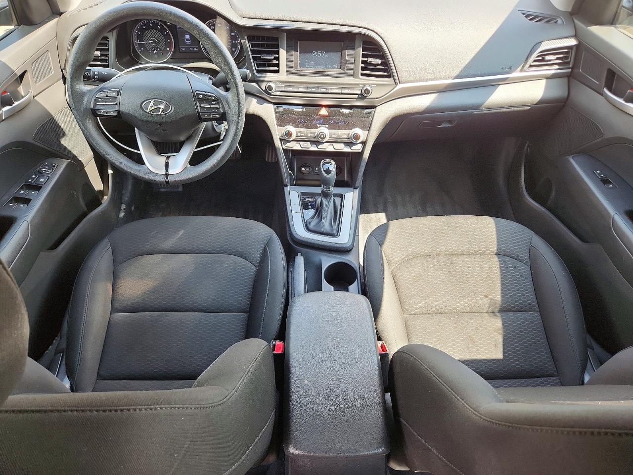 2020 Hyundai Elantra Se Gray vin: KMHD74LF7LU106149