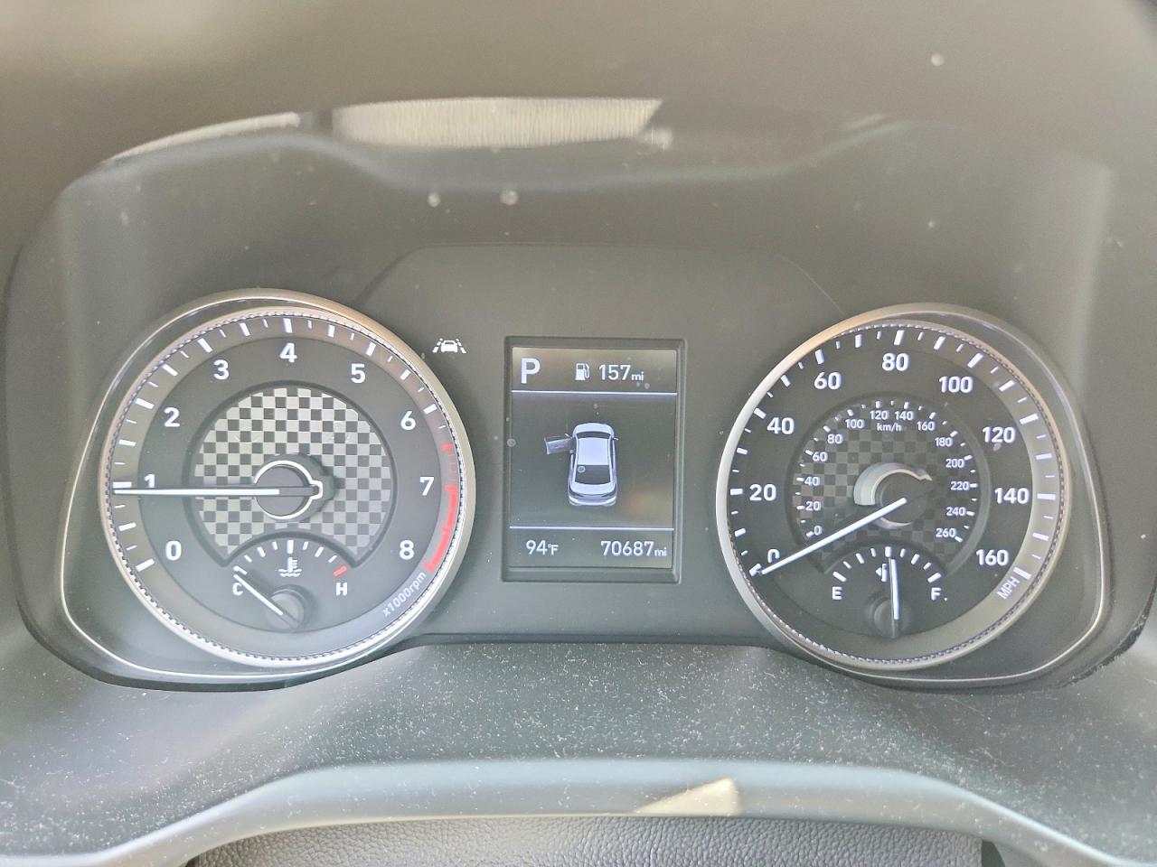 2020 Hyundai Elantra Se Gray vin: KMHD74LF7LU106149