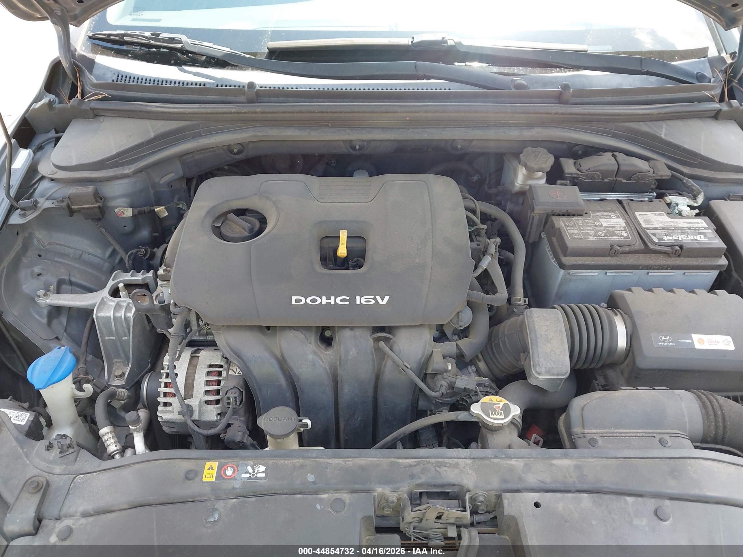 2018 Hyundai Elantra Se Gray vin: KMHD74LF8JU523731