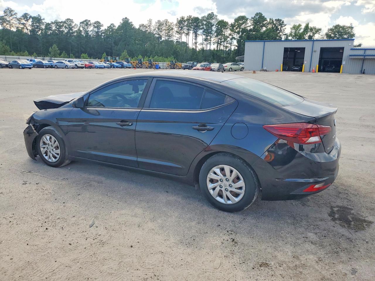 2019 Hyundai Elantra Se Black vin: KMHD74LF8KU842421